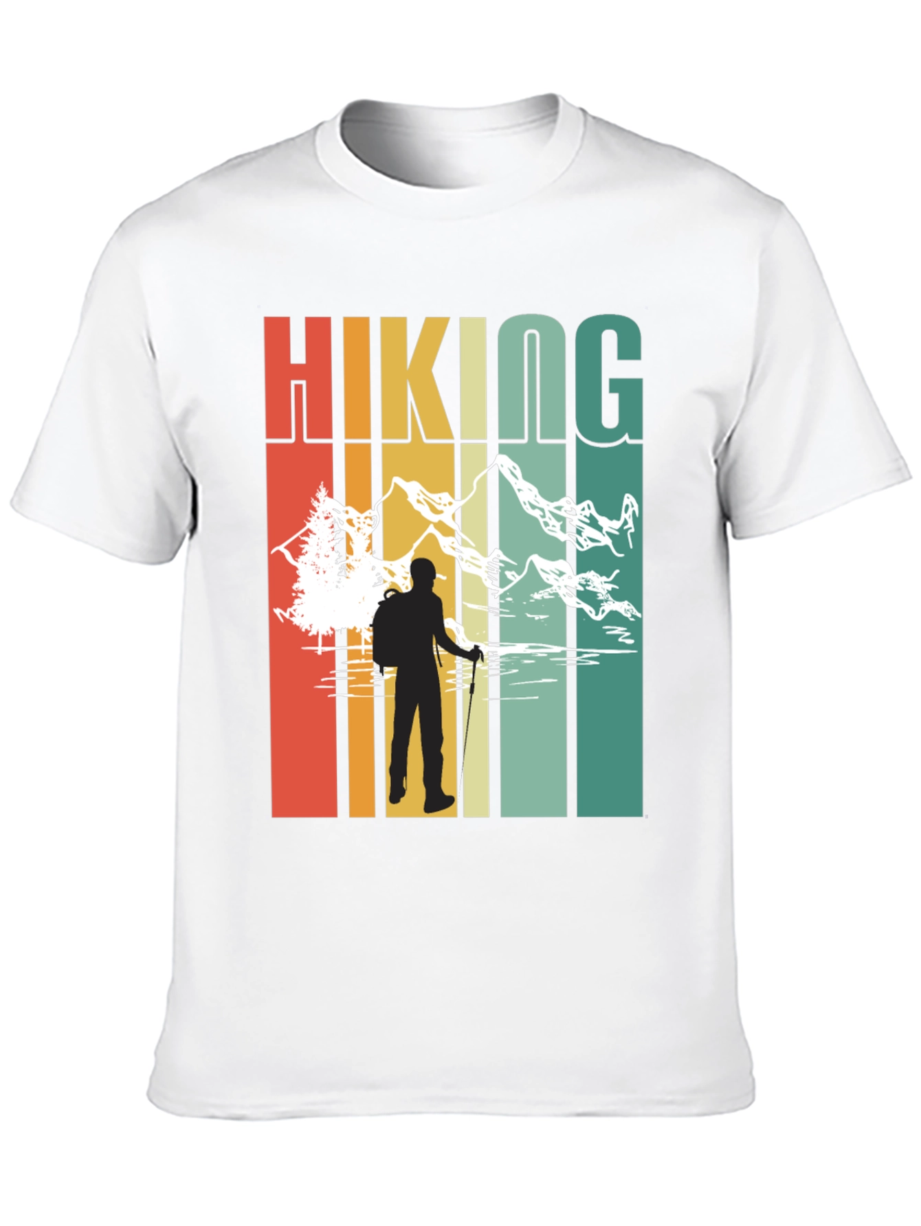 Hiking Adventure Black T-Shirt