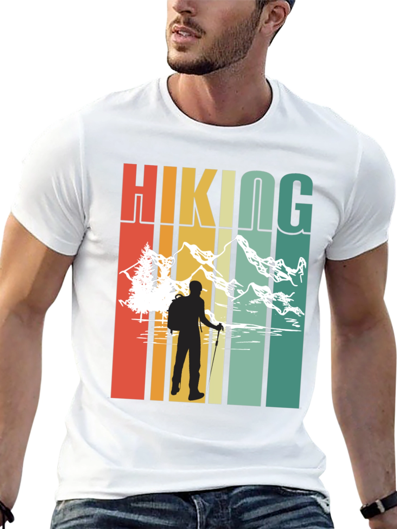 Hiking Adventure Black T-Shirt
