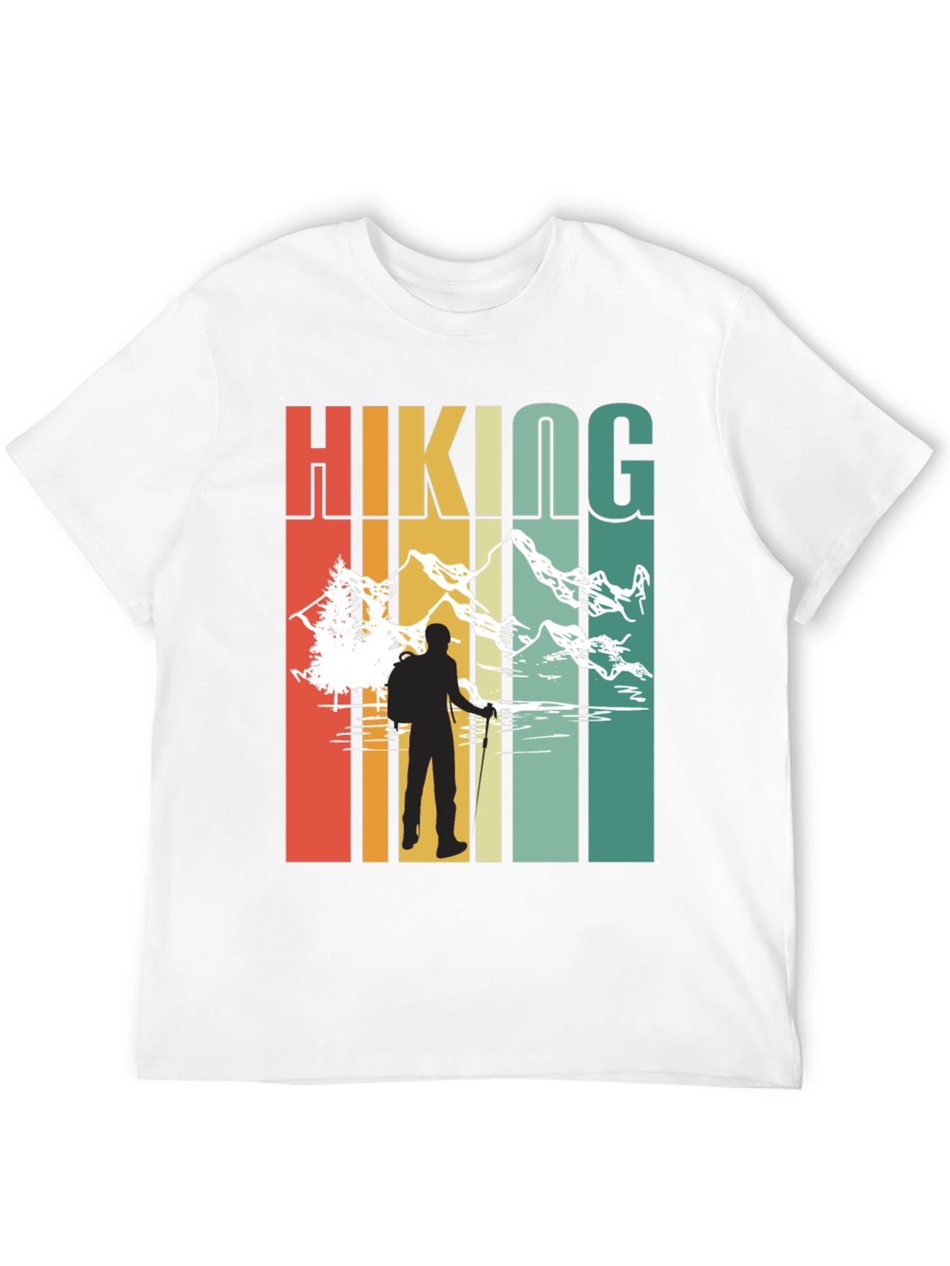 Hiking Adventure Black T-Shirt