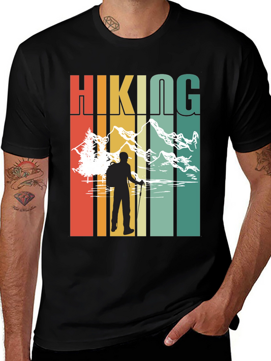 Hiking Adventure Black T-Shirt