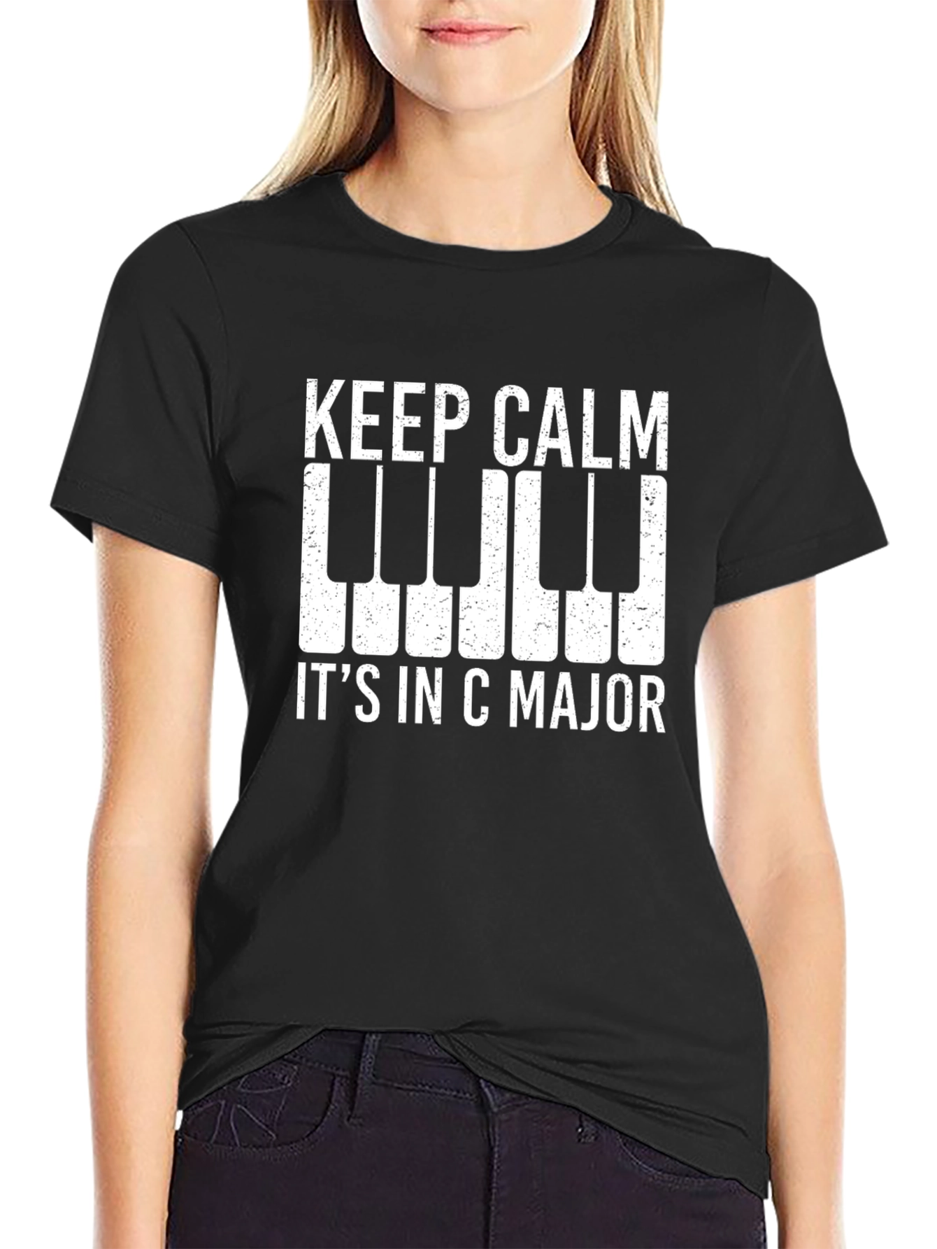 Keep Calm Its in C Major T-Shirt