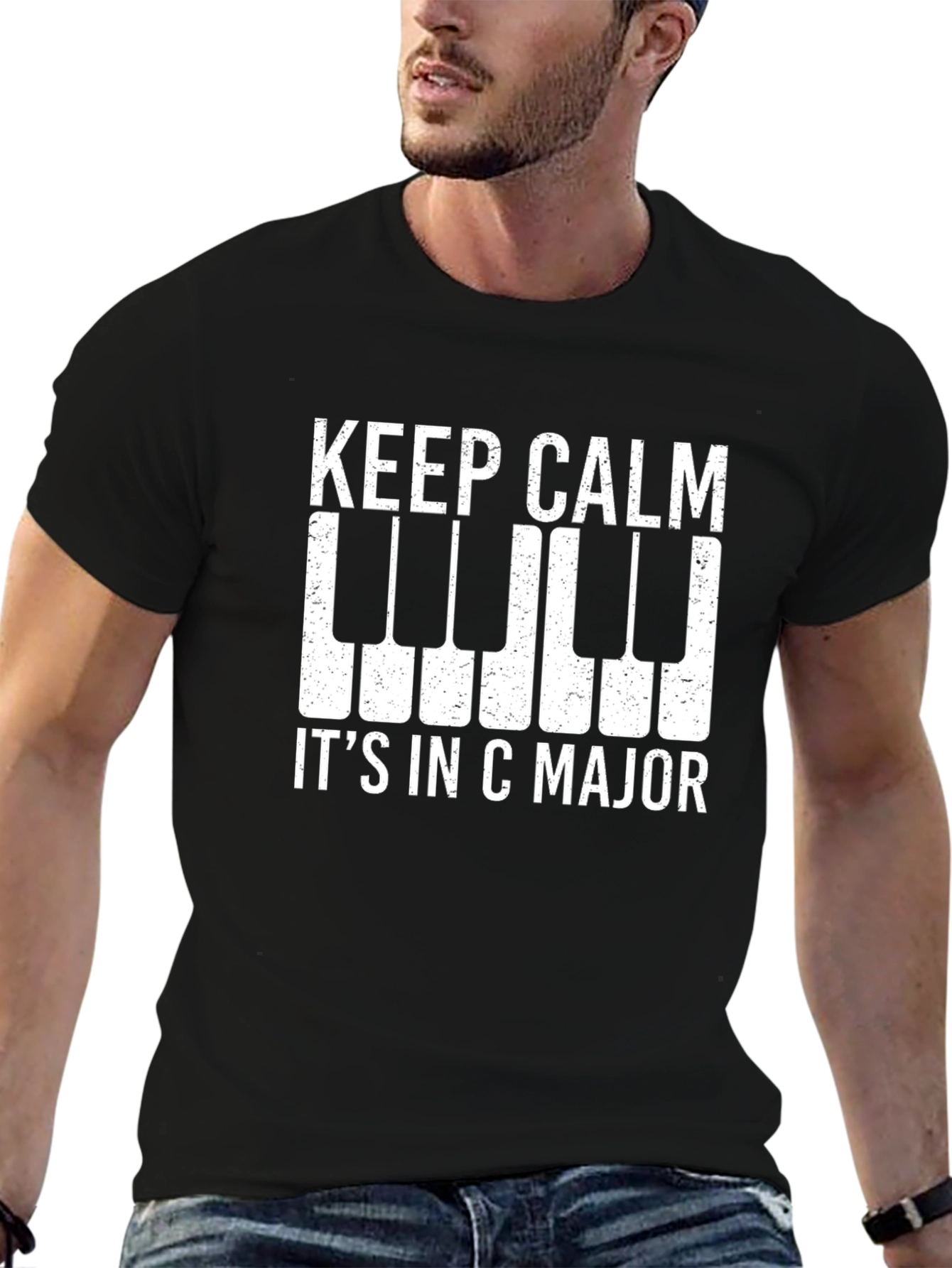 Keep Calm Its in C Major T-Shirt