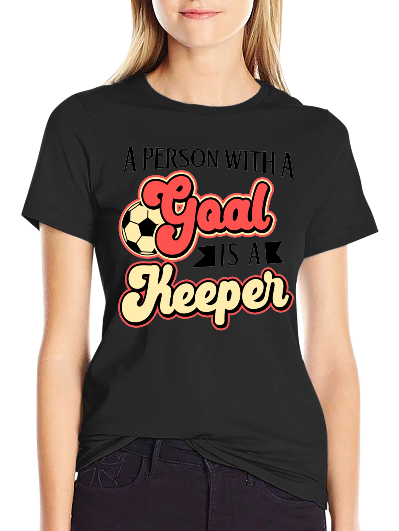 Goal Keeper Graphic Tee - Soccer T-Shirt