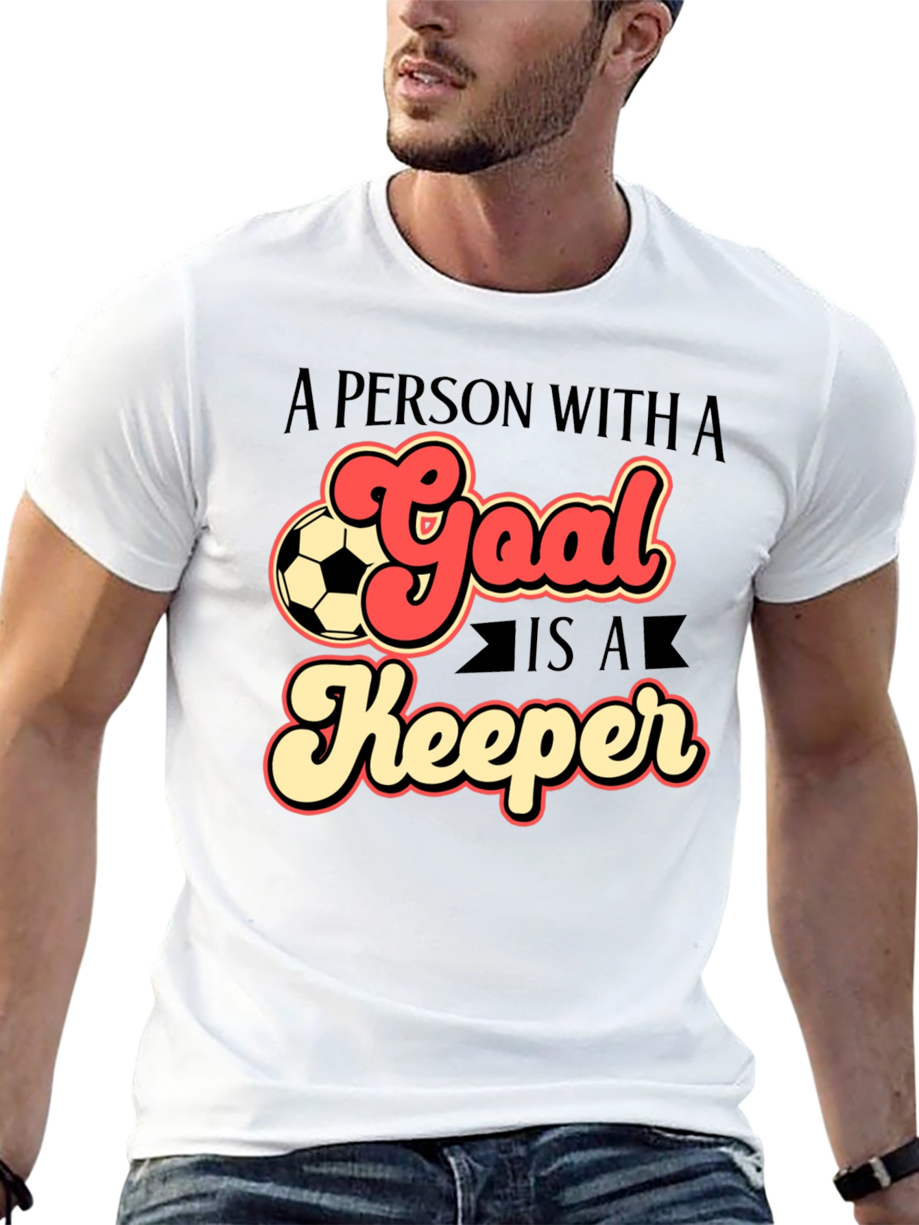 Goal Keeper Graphic Tee - Soccer T-Shirt