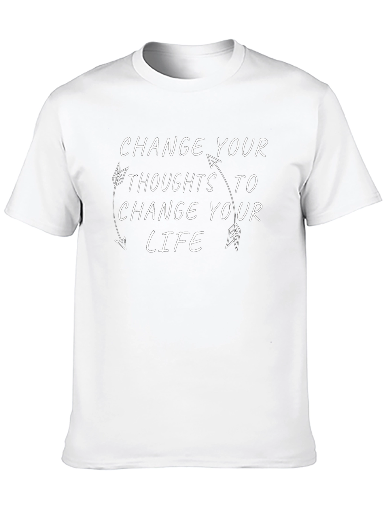 Inspirational Change Your Life Graphic Tee