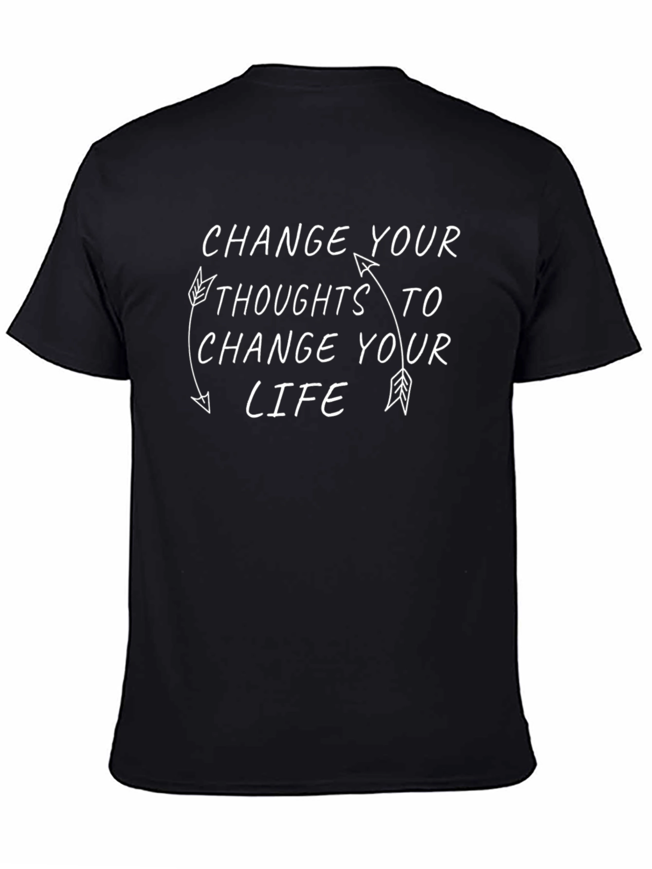 Inspirational Change Your Life Graphic Tee