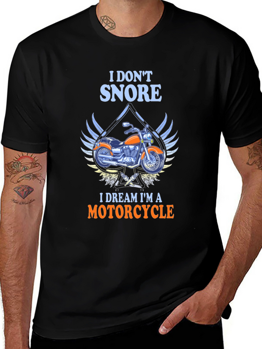 I Dont Snore Motorcycle T-Shirt