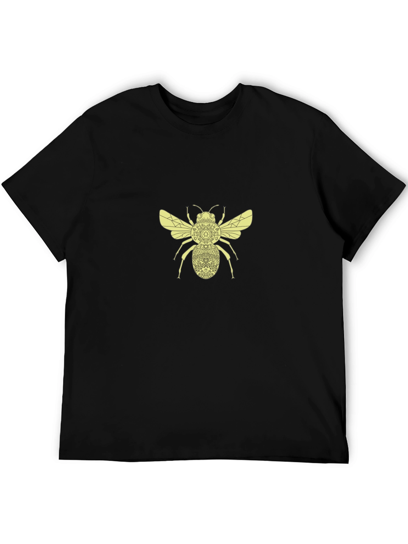 Bee Graphic T-Shirt - Black