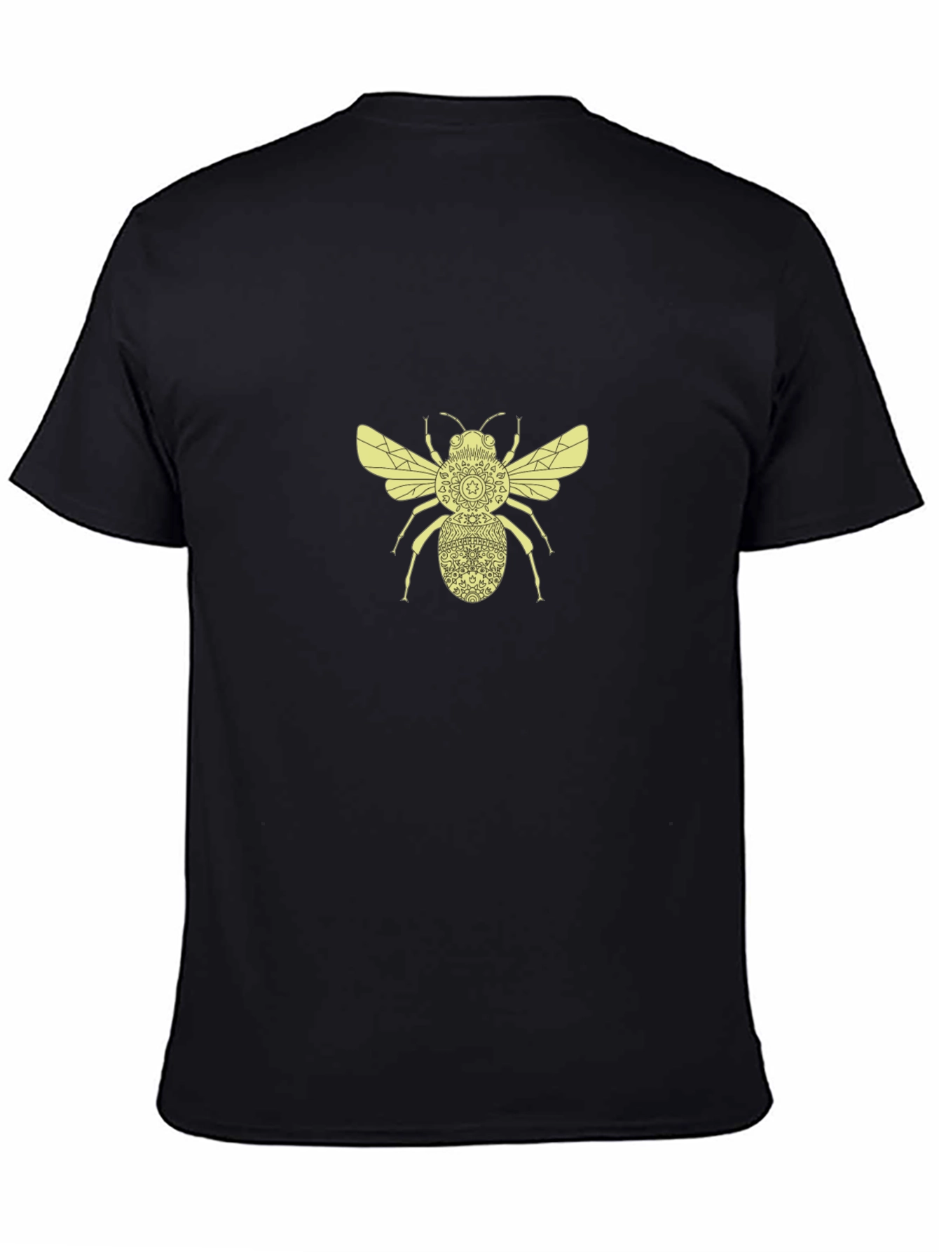 Bee Graphic T-Shirt - Black