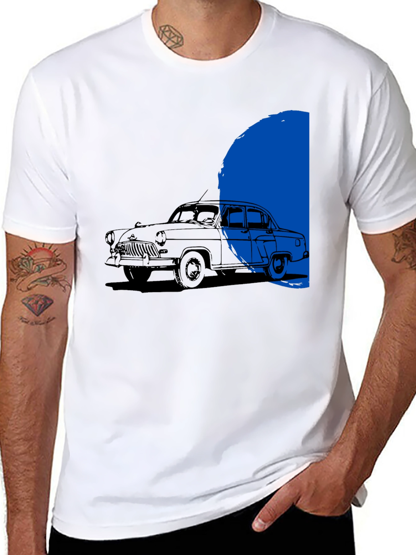 Classic Car T-Shirt - Retro Auto Design