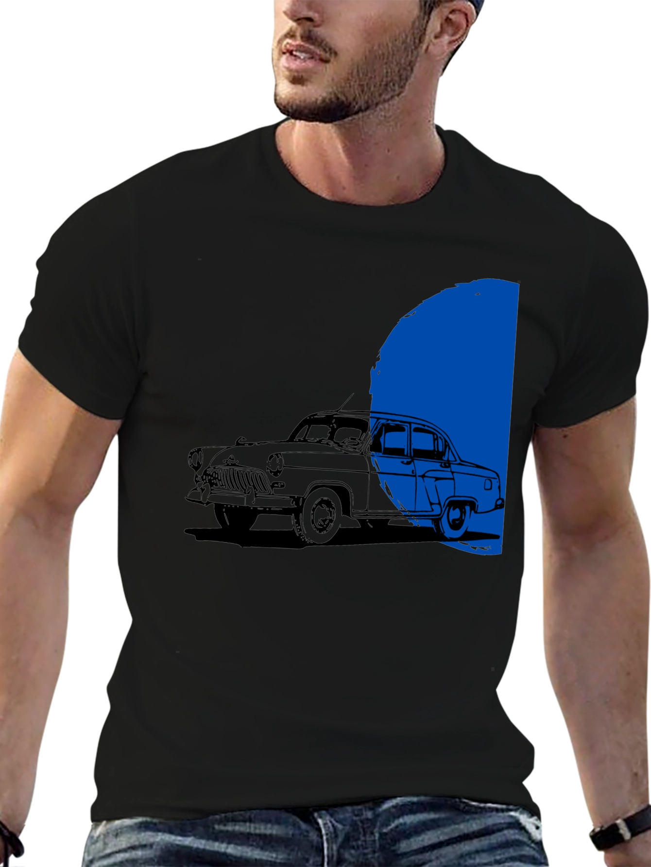 Classic Car T-Shirt - Retro Auto Design