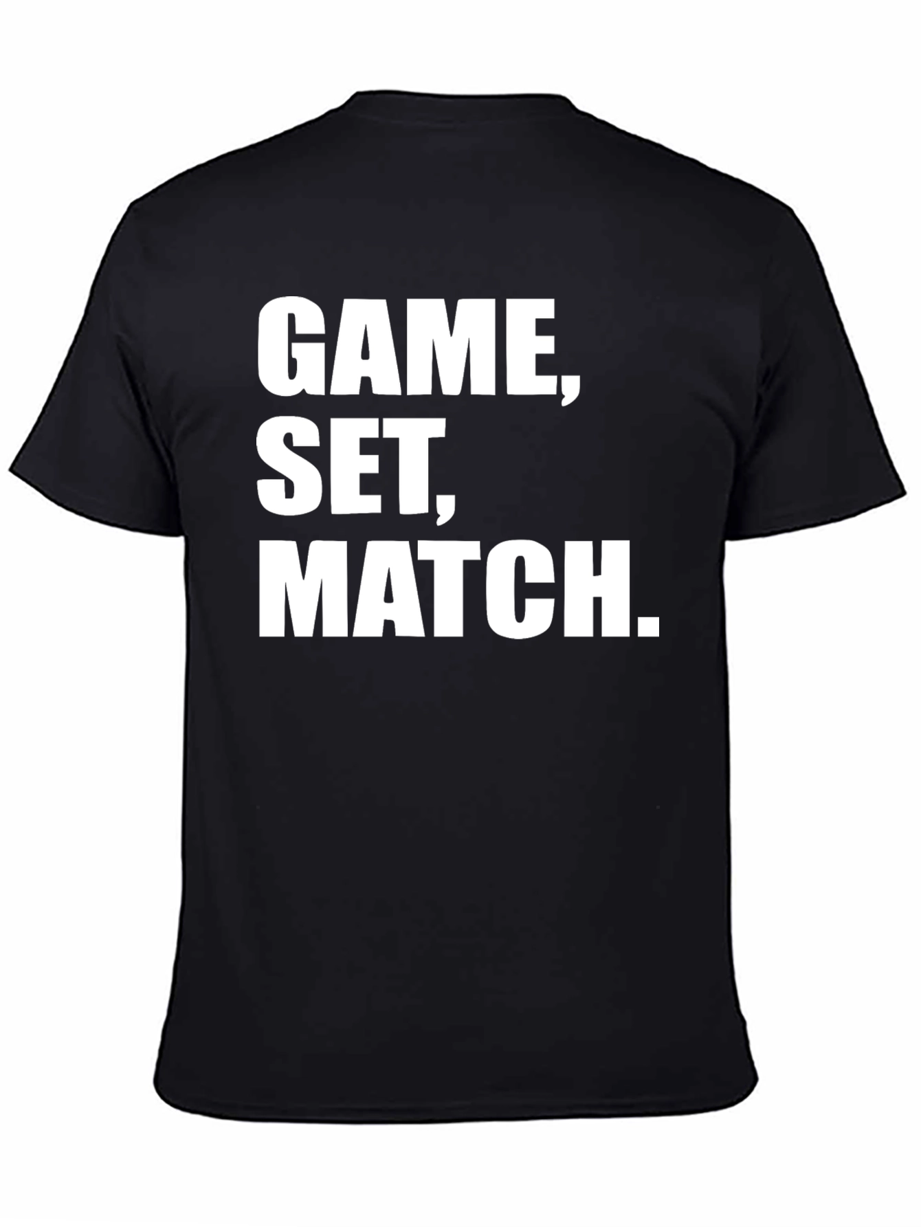 Game Set Match T-Shirt Tennis Graphic Tee