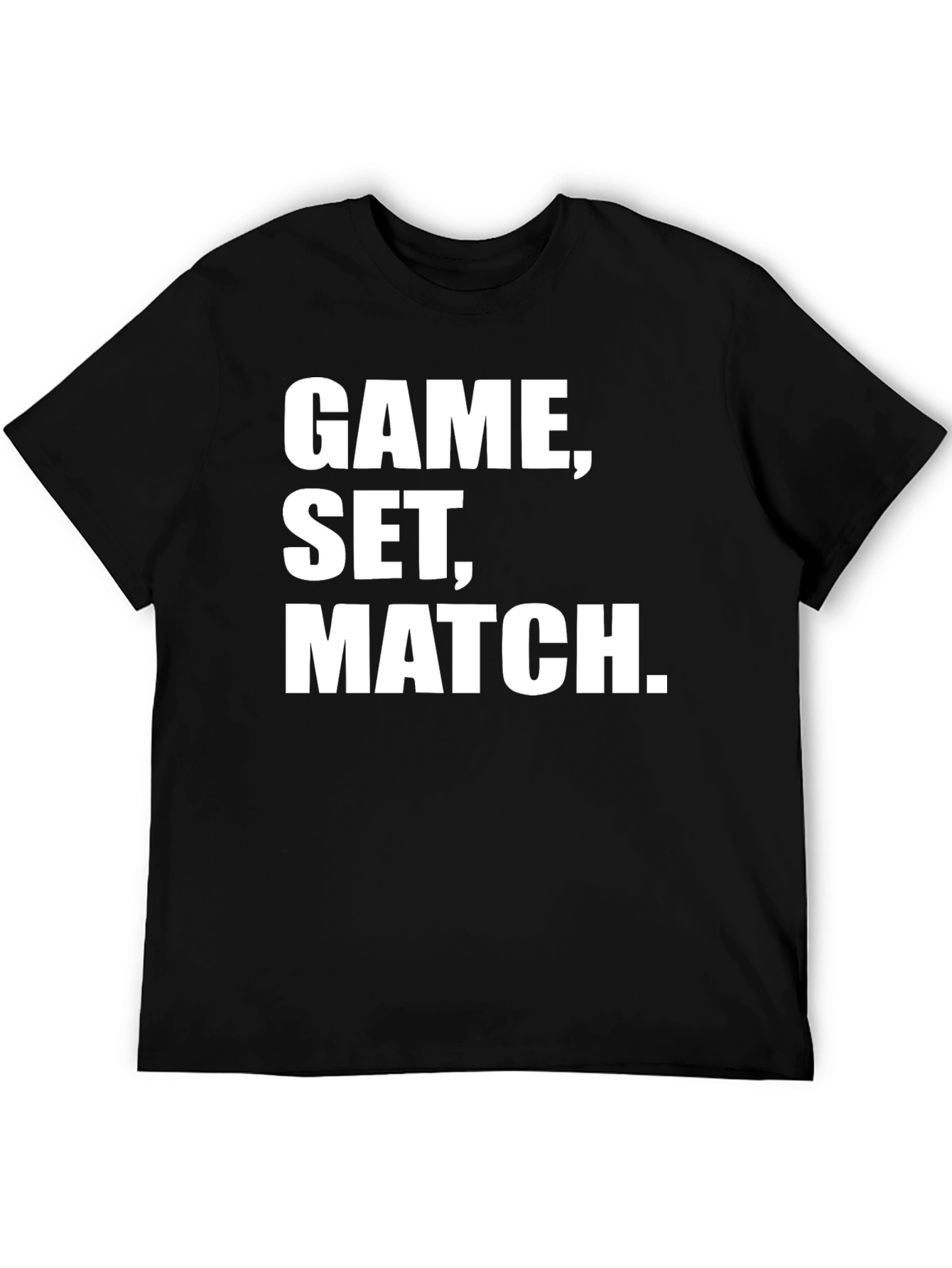 Game Set Match T-Shirt Tennis Graphic Tee