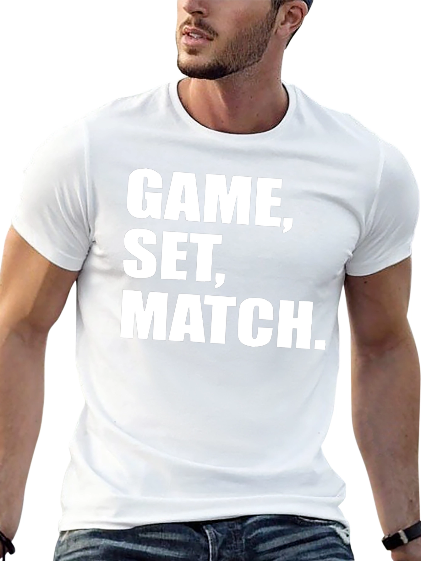 Game Set Match T-Shirt Tennis Graphic Tee