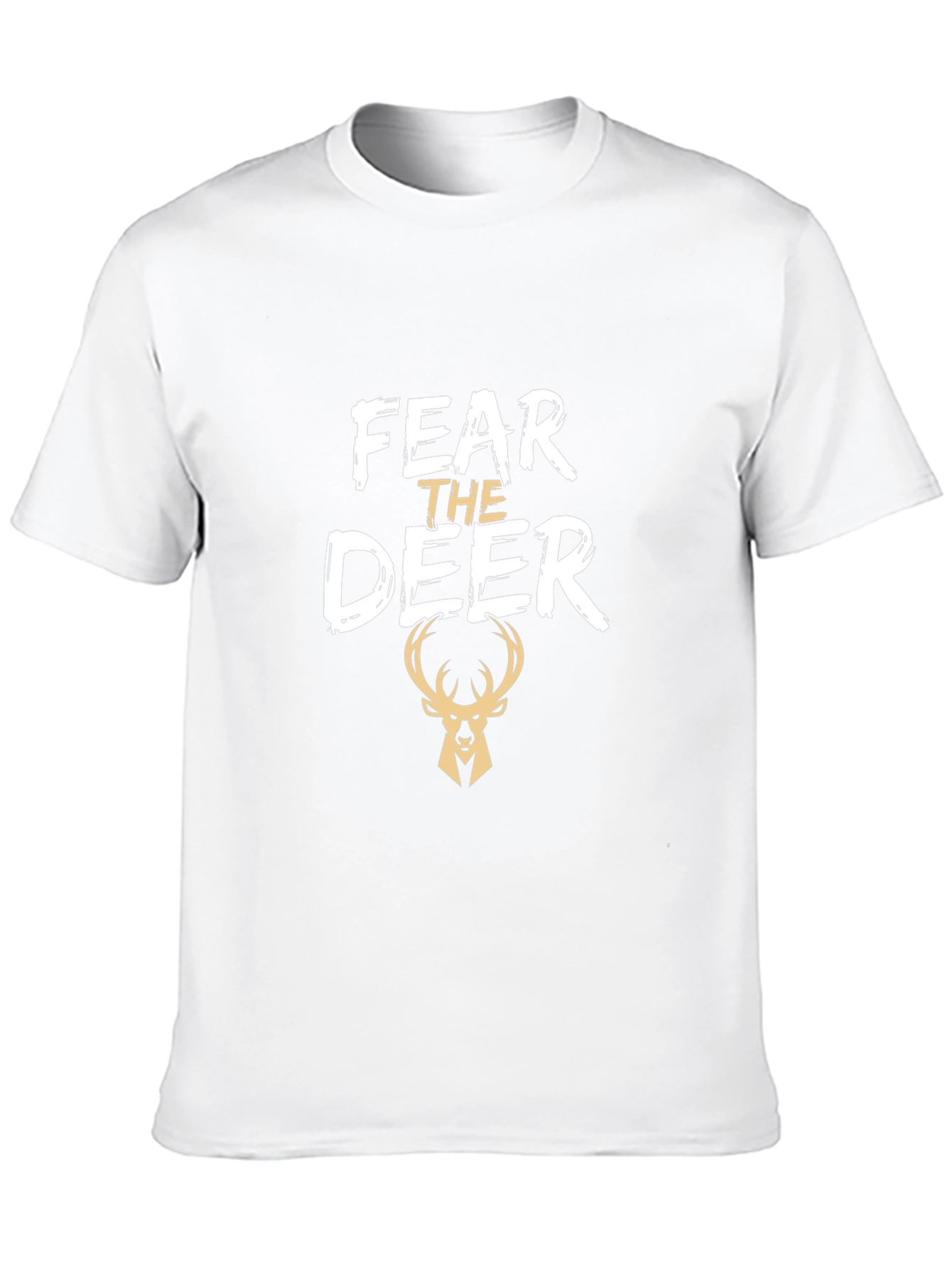 Fear the Deer Black T-Shirt