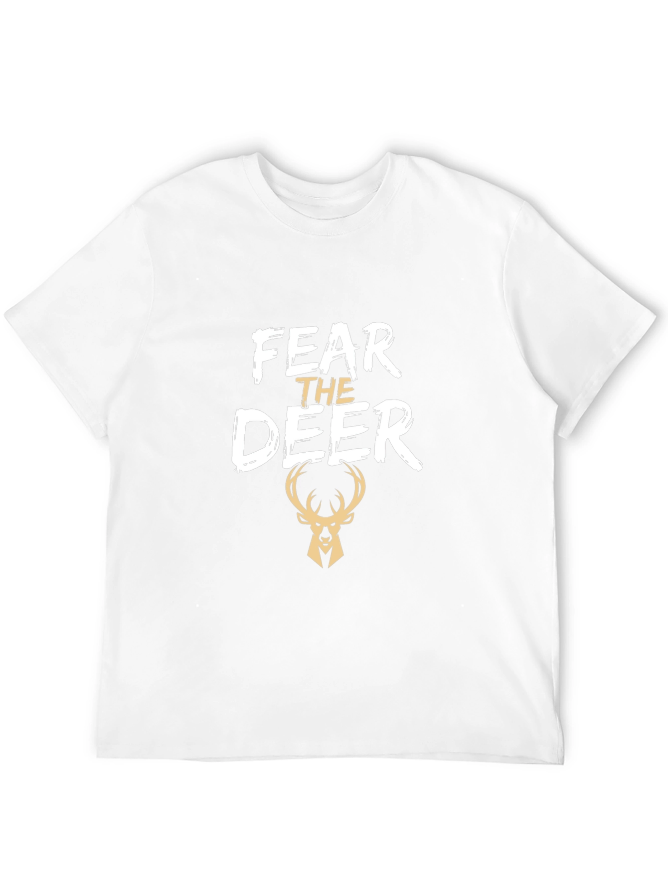 Fear the Deer Black T-Shirt
