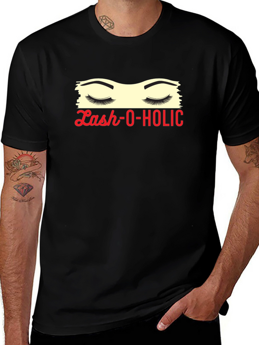 Lash-O-Holic Graphic Tee - Stylish & Trendy