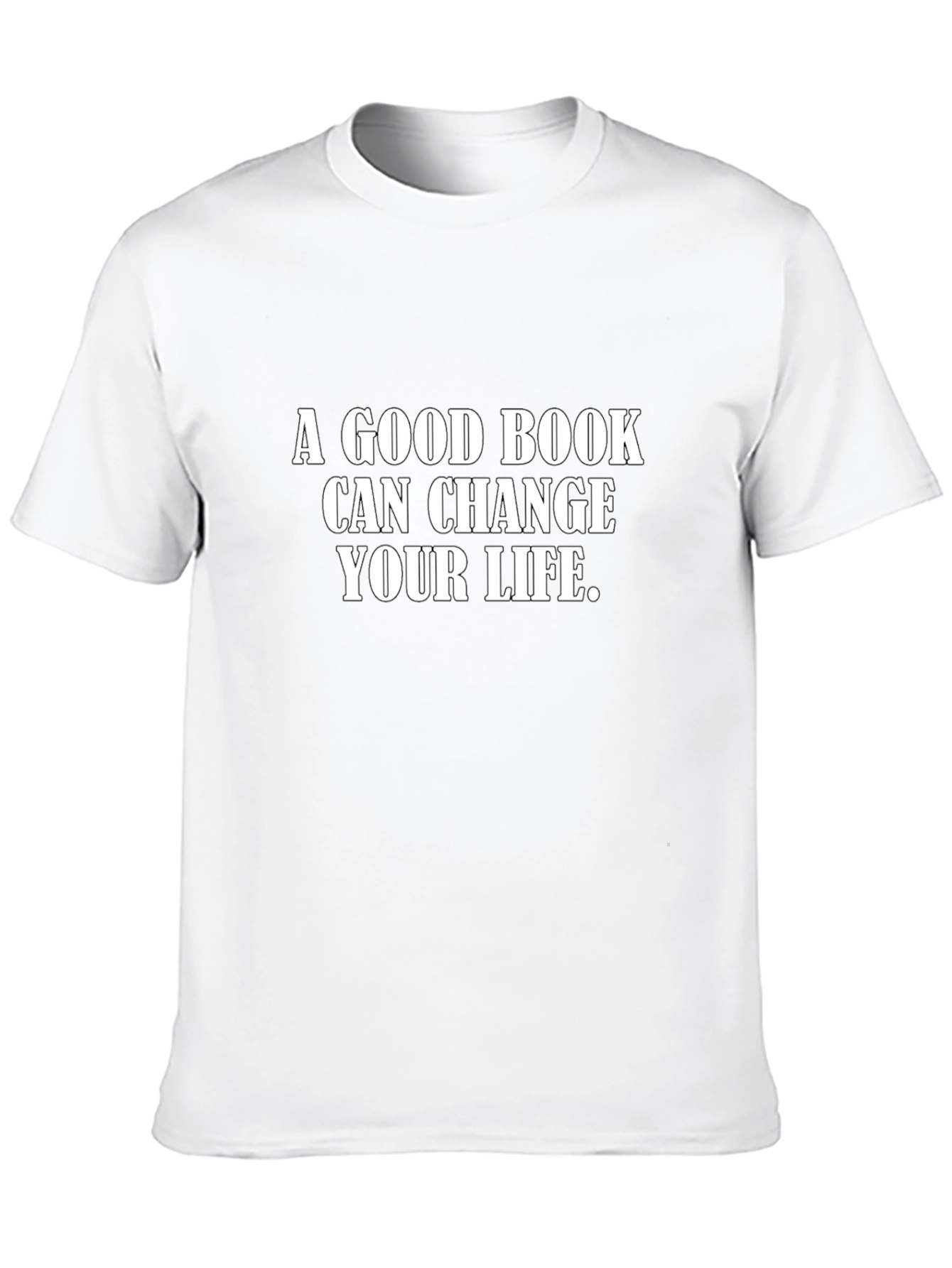 Inspirational Book Lover Black T-Shirt