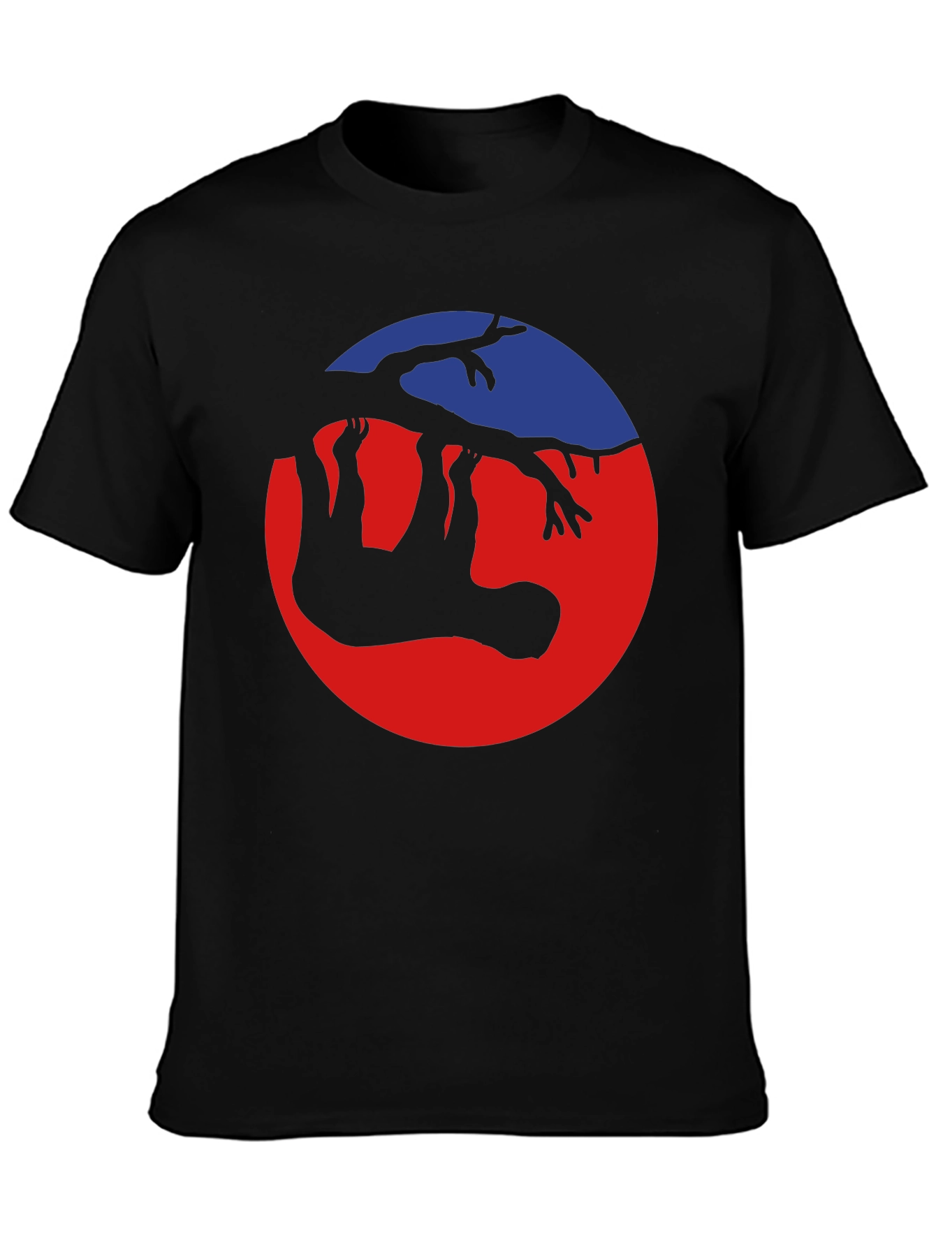 Sloth Hanging on Tree Graphic T-Shirt