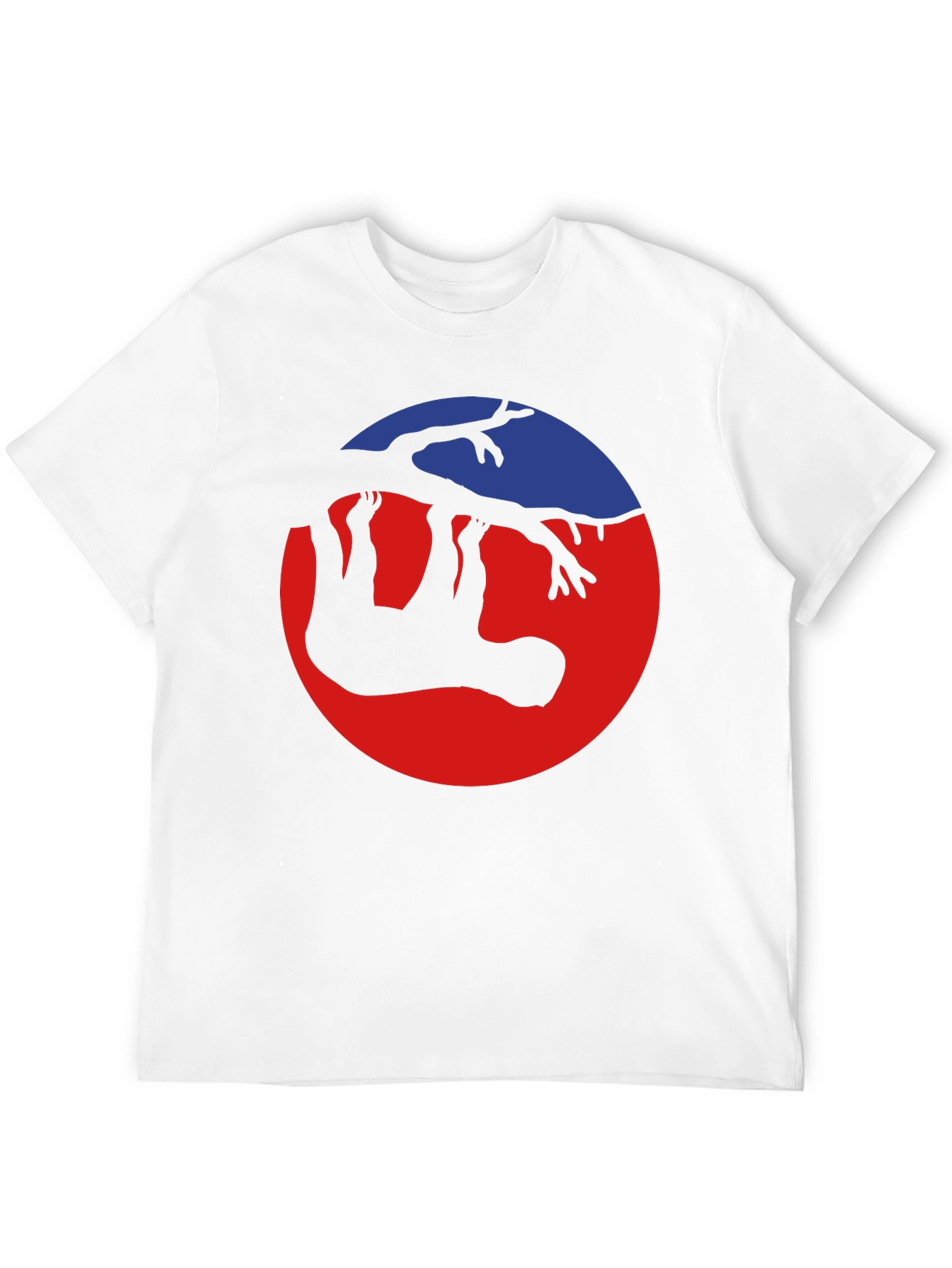 Sloth Hanging on Tree Graphic T-Shirt
