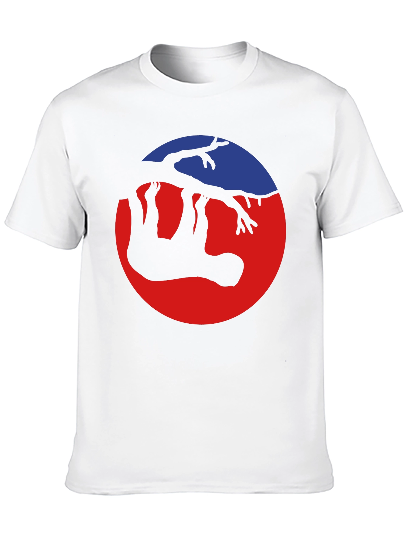 Sloth Hanging on Tree Graphic T-Shirt