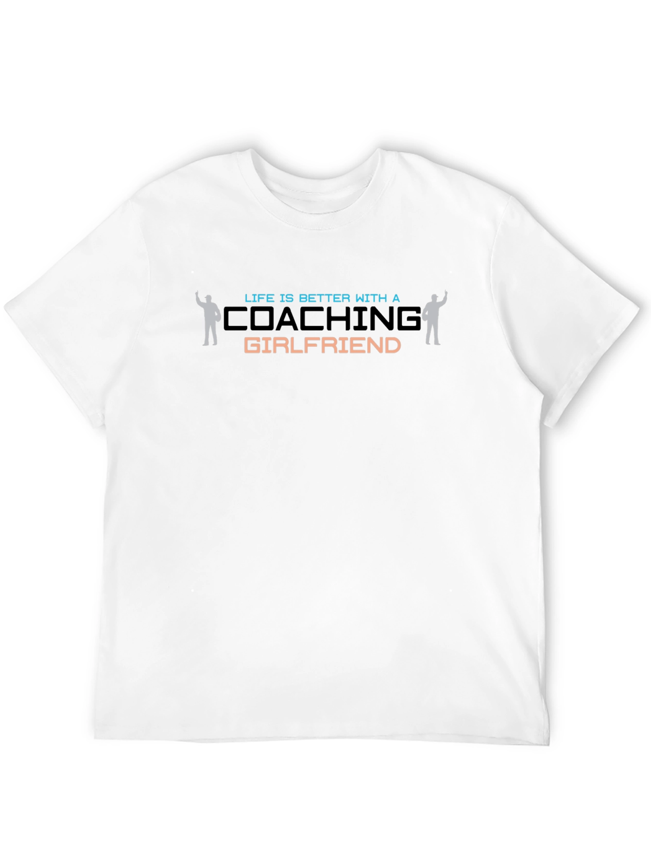 Coaching Girlfriend Graphic T-Shirt - Perfect Gift!