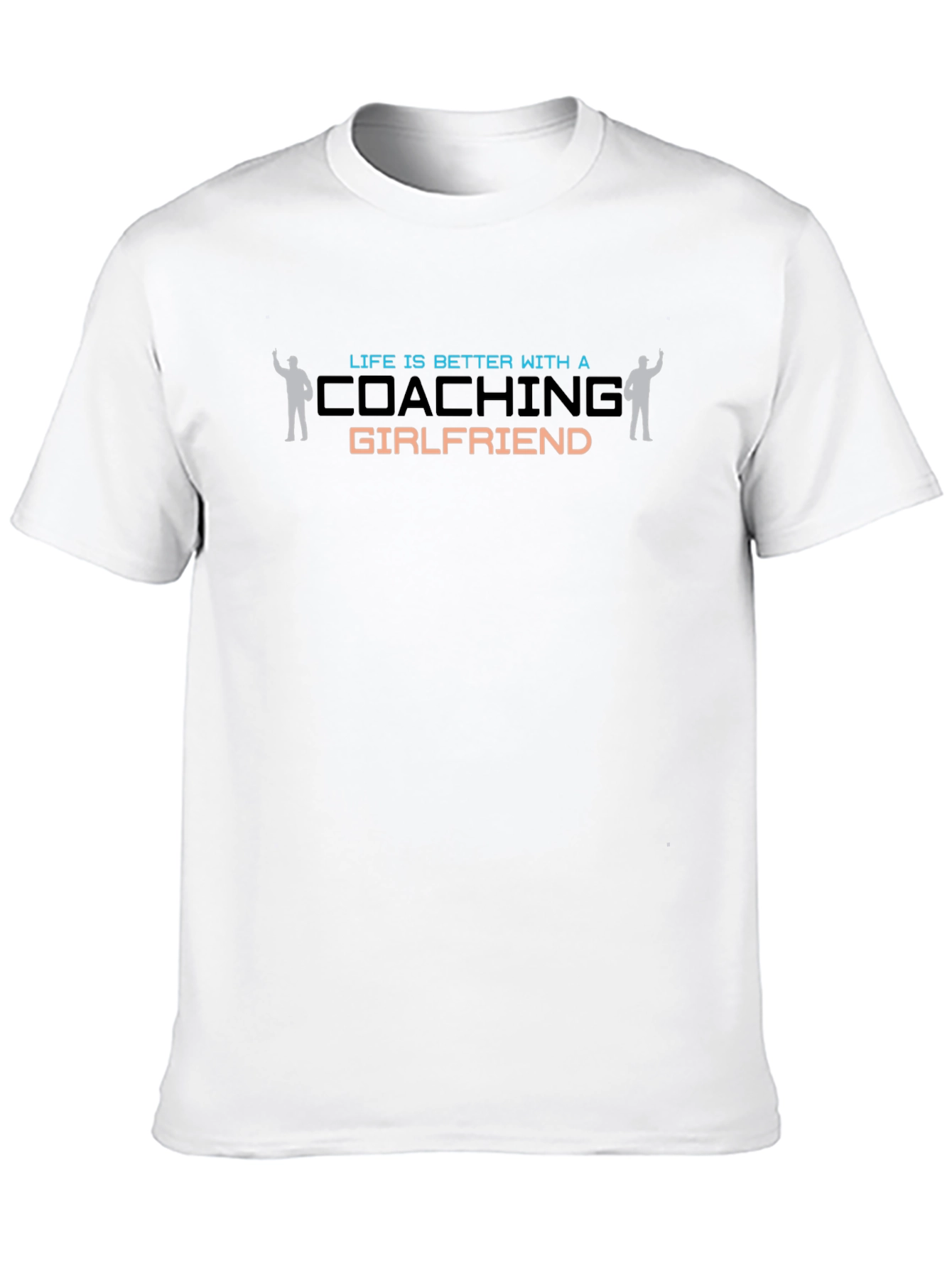 Coaching Girlfriend Graphic T-Shirt - Perfect Gift!