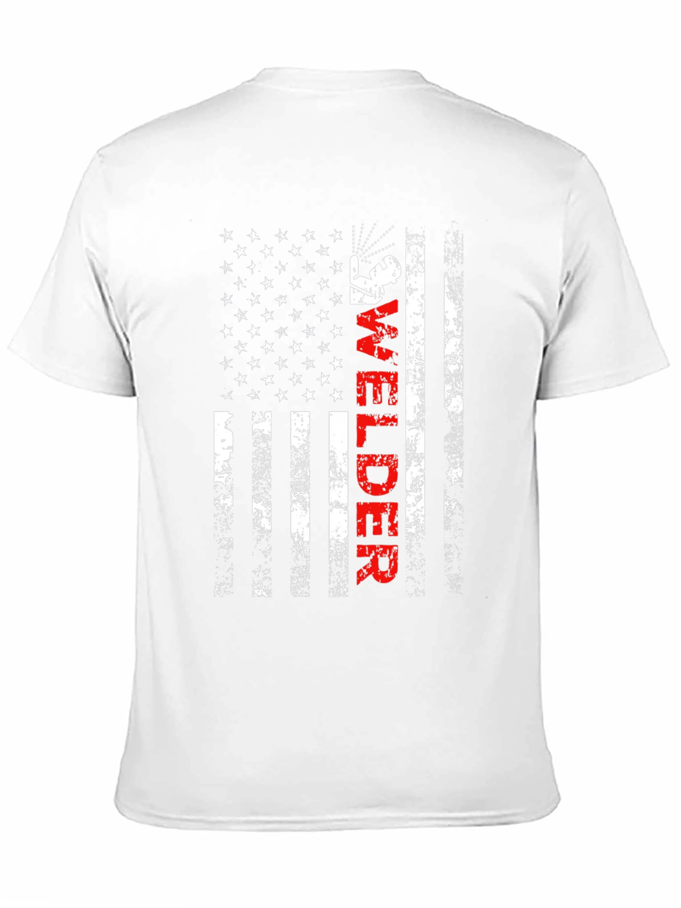 Welder USA Flag Graphic T-Shirt