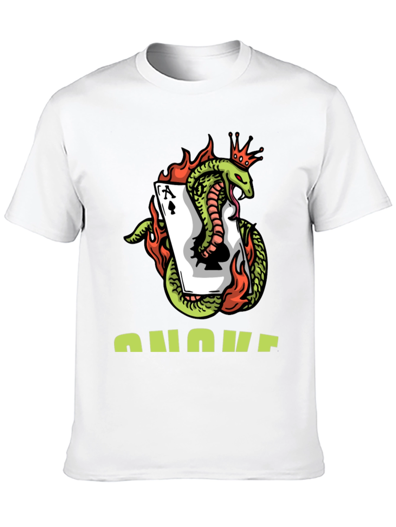 King Cobra Ace Card Graphic T-Shirt