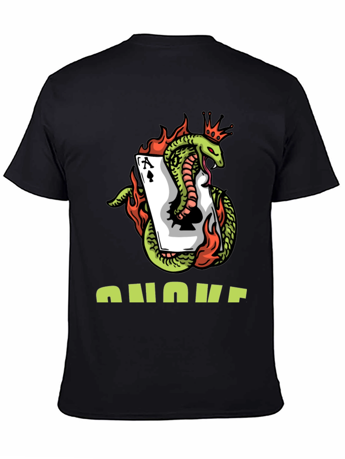 King Cobra Ace Card Graphic T-Shirt