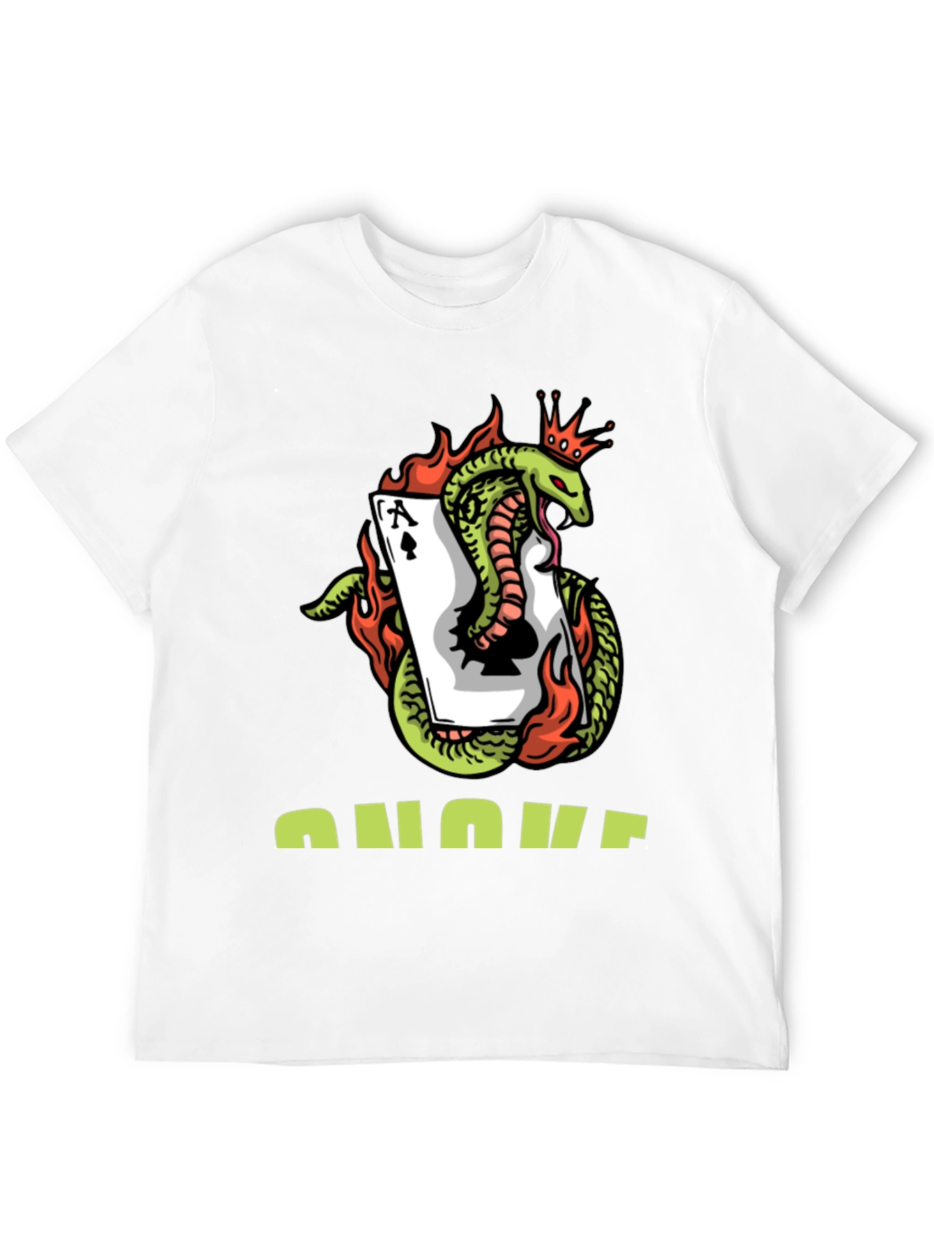 King Cobra Ace Card Graphic T-Shirt