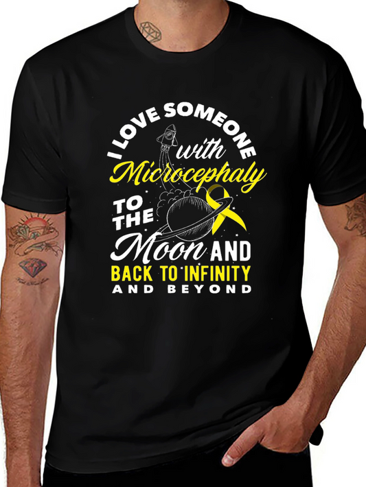 Microcephaly Awareness T-Shirt - Love Someone Design