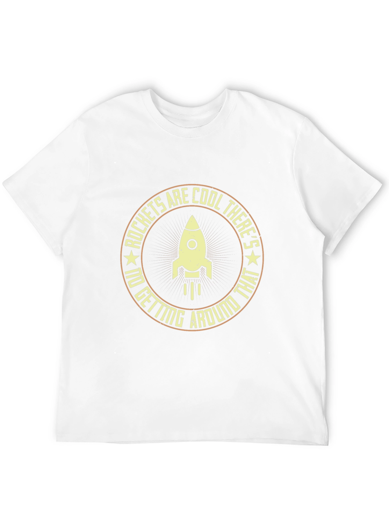 Rockets Are Cool T-Shirt - Space Enthusiast Tee
