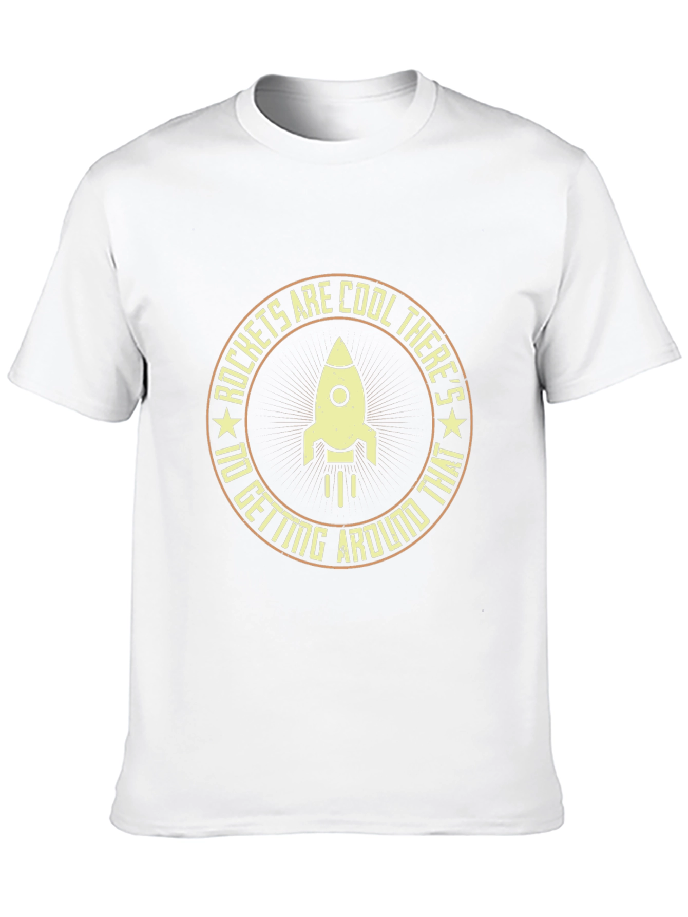 Rockets Are Cool T-Shirt - Space Enthusiast Tee