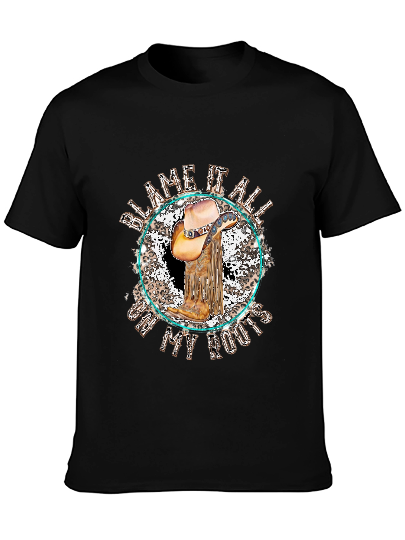 Blame It All On My Roots Graphic Tee