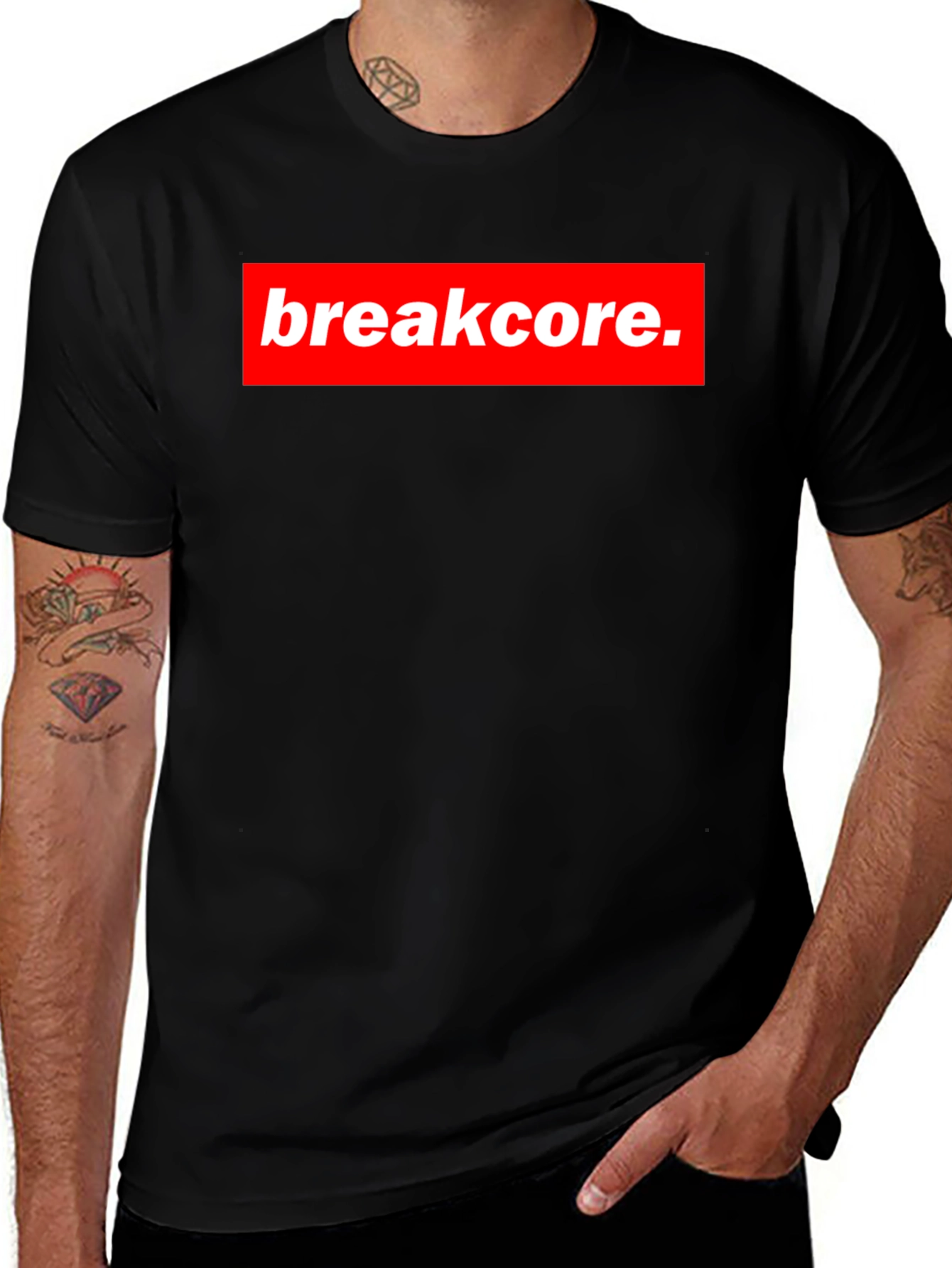 Breakcore Graphic Tee - Black