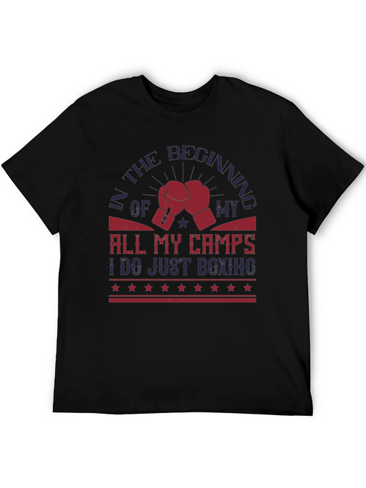 Boxing T-Shirt - In The Beginning My All My Camps