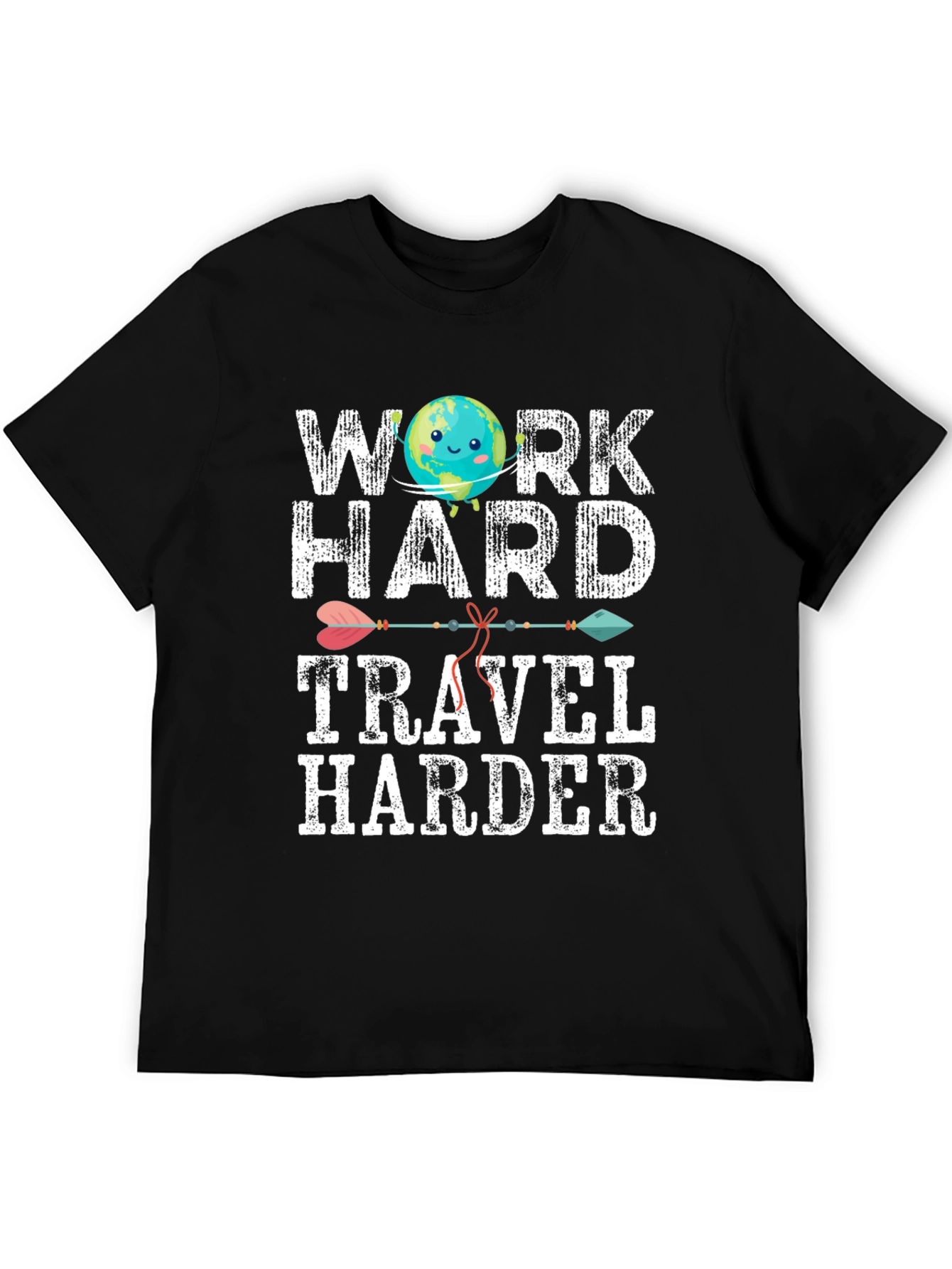 Work Hard Travel Harder Graphic Tee
