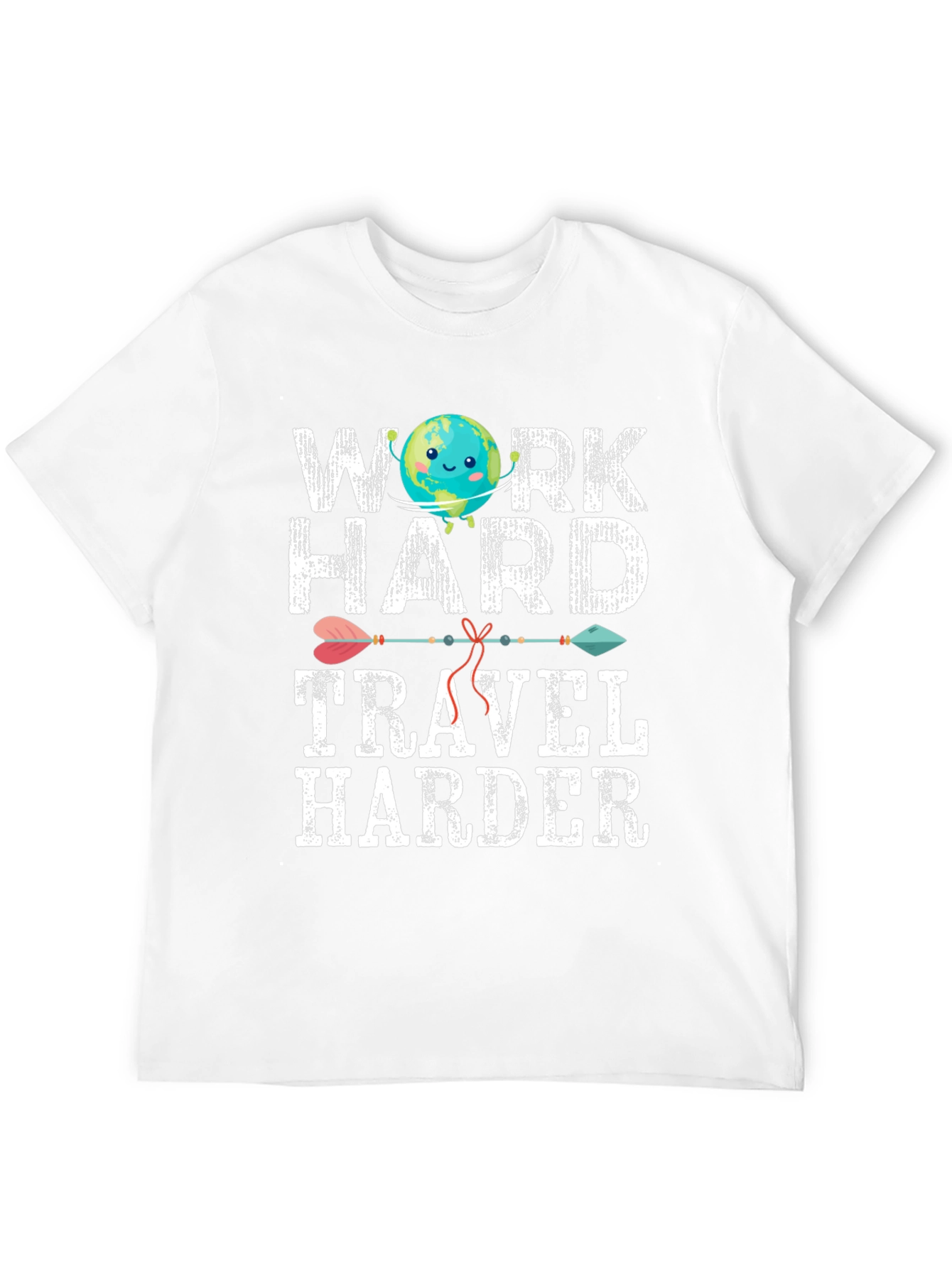 Work Hard Travel Harder Graphic Tee