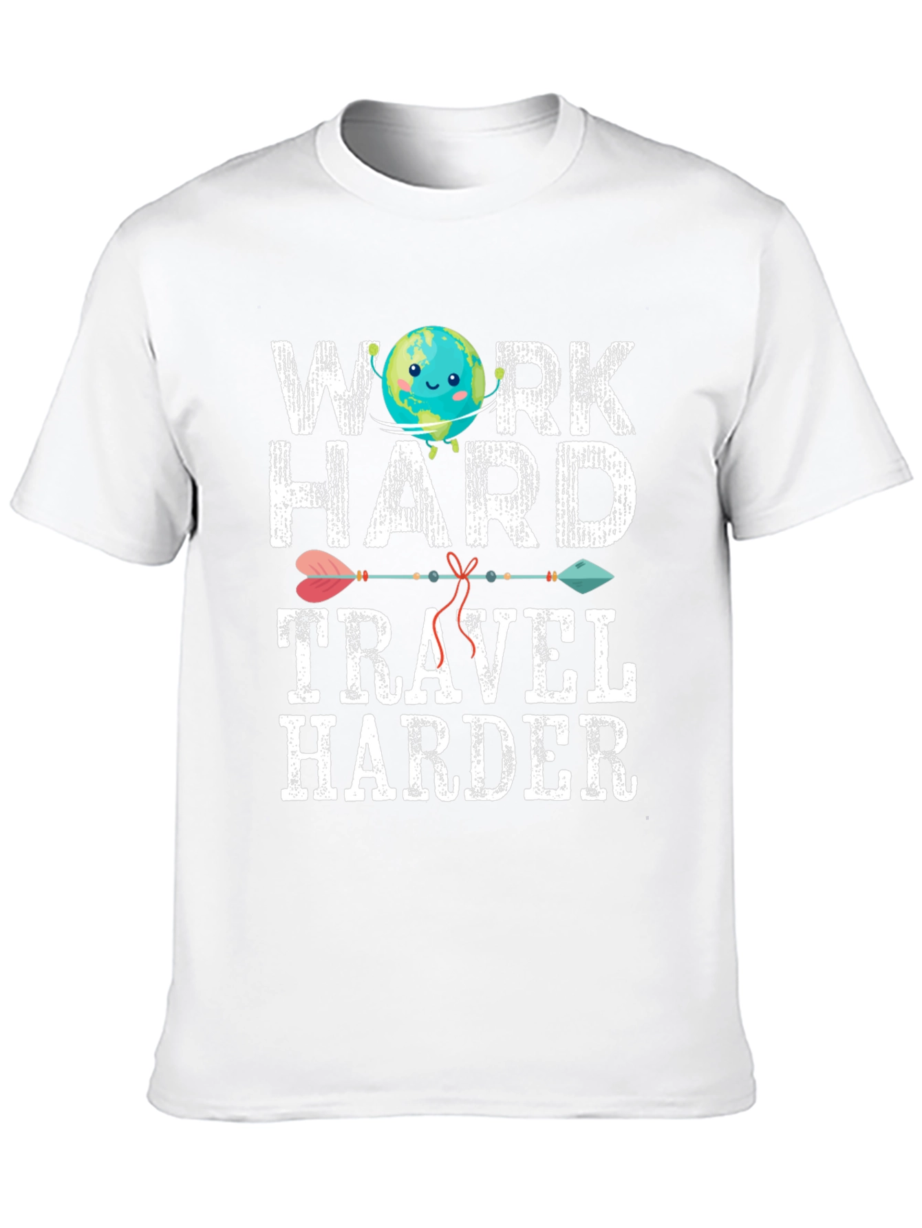 Work Hard Travel Harder Graphic Tee