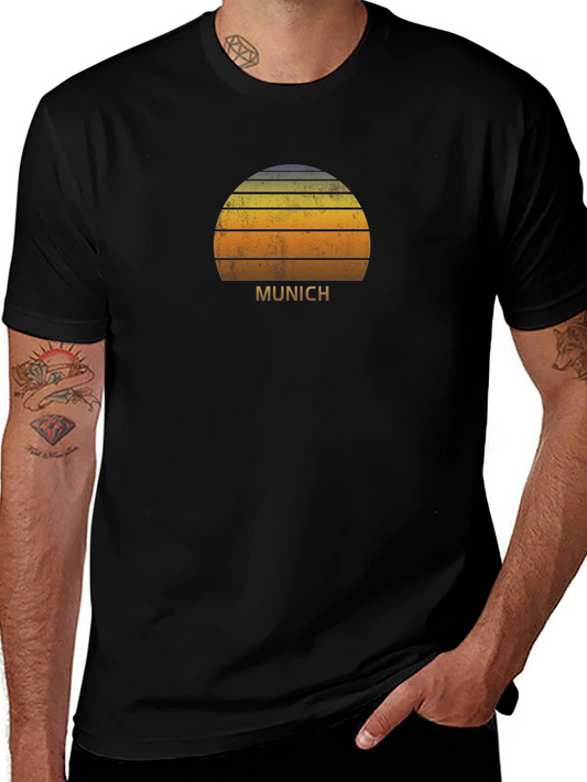 Munich Sunset Graphic T-Shirt