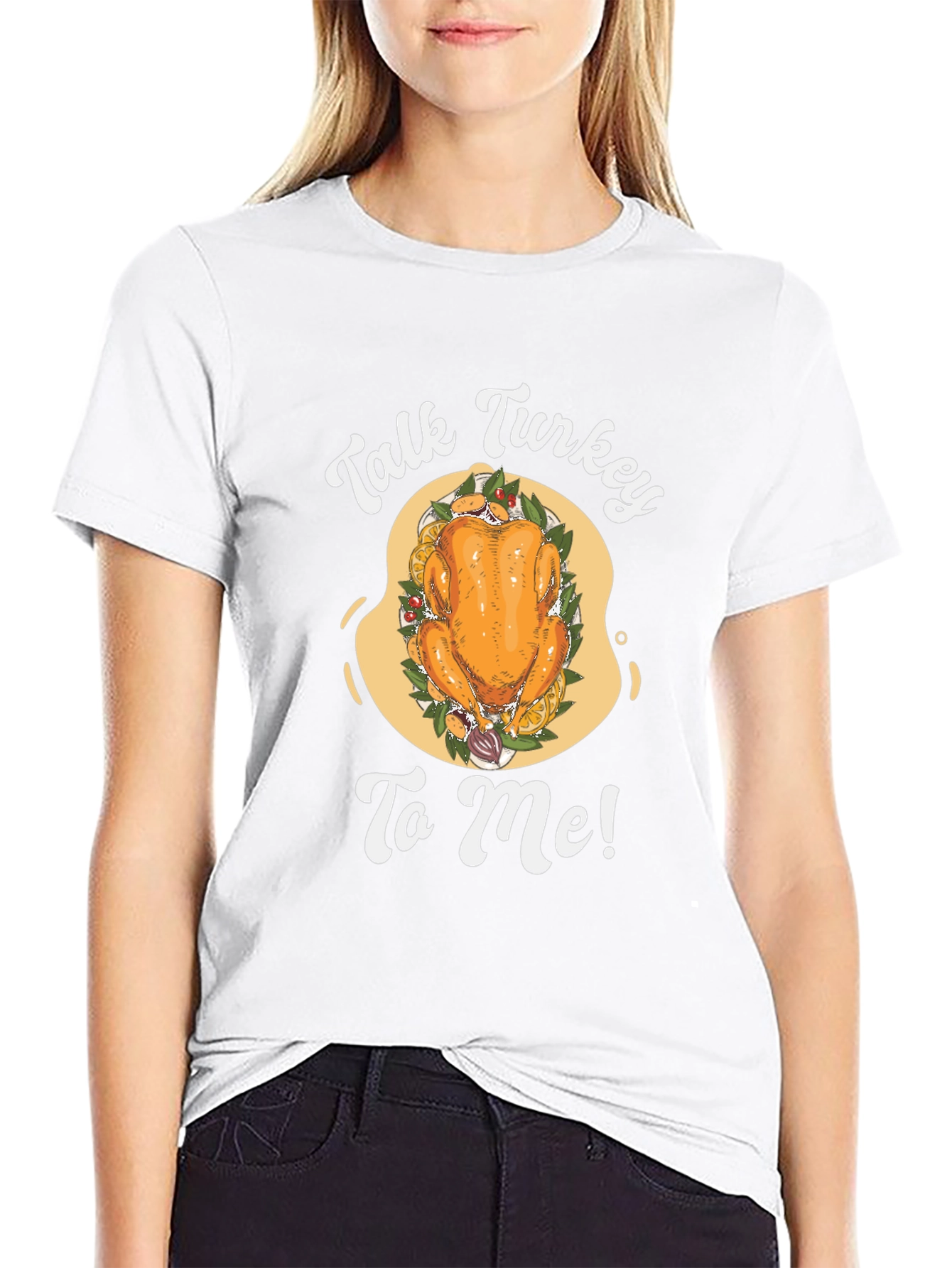 Talk Turkey To Me T-Shirt - Thanksgiving Tee