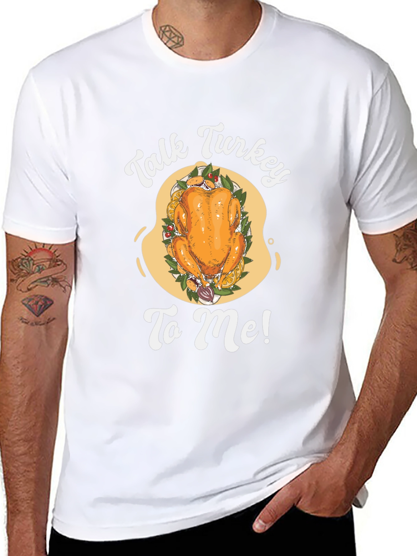 Talk Turkey To Me T-Shirt - Thanksgiving Tee
