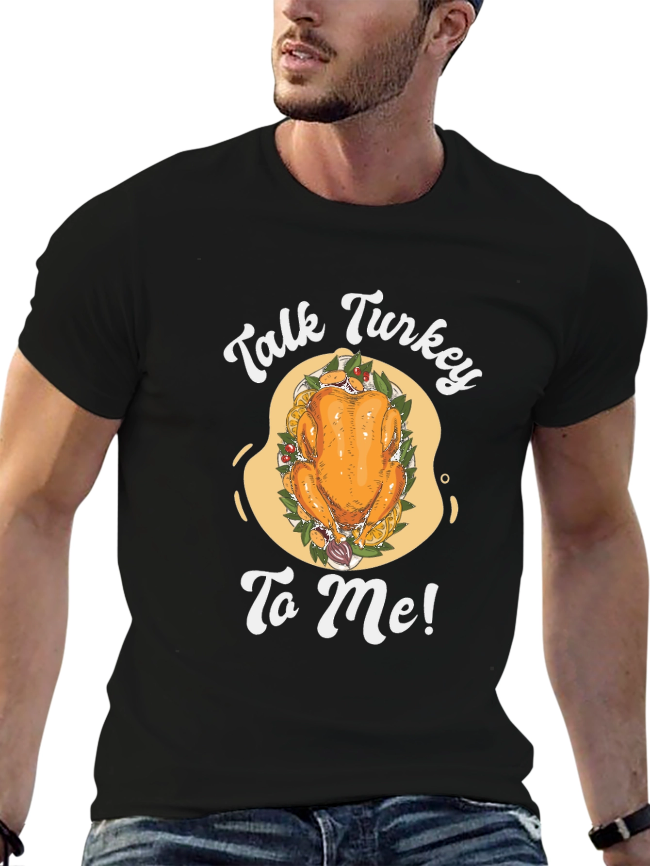Talk Turkey To Me T-Shirt - Thanksgiving Tee