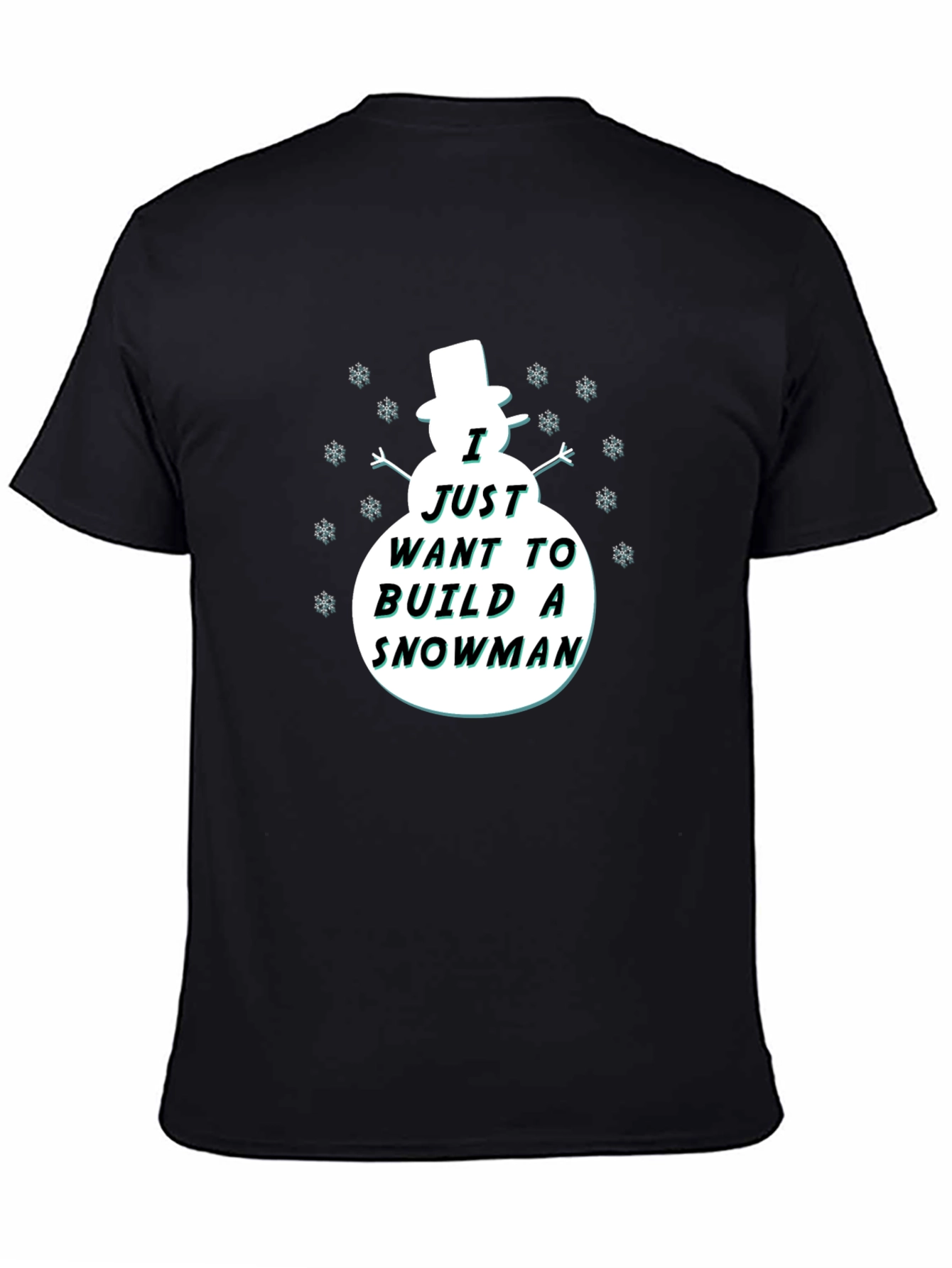 Snowman Graphic T-Shirt