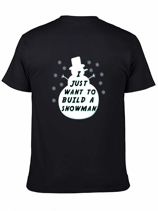 Snowman Graphic T-Shirt