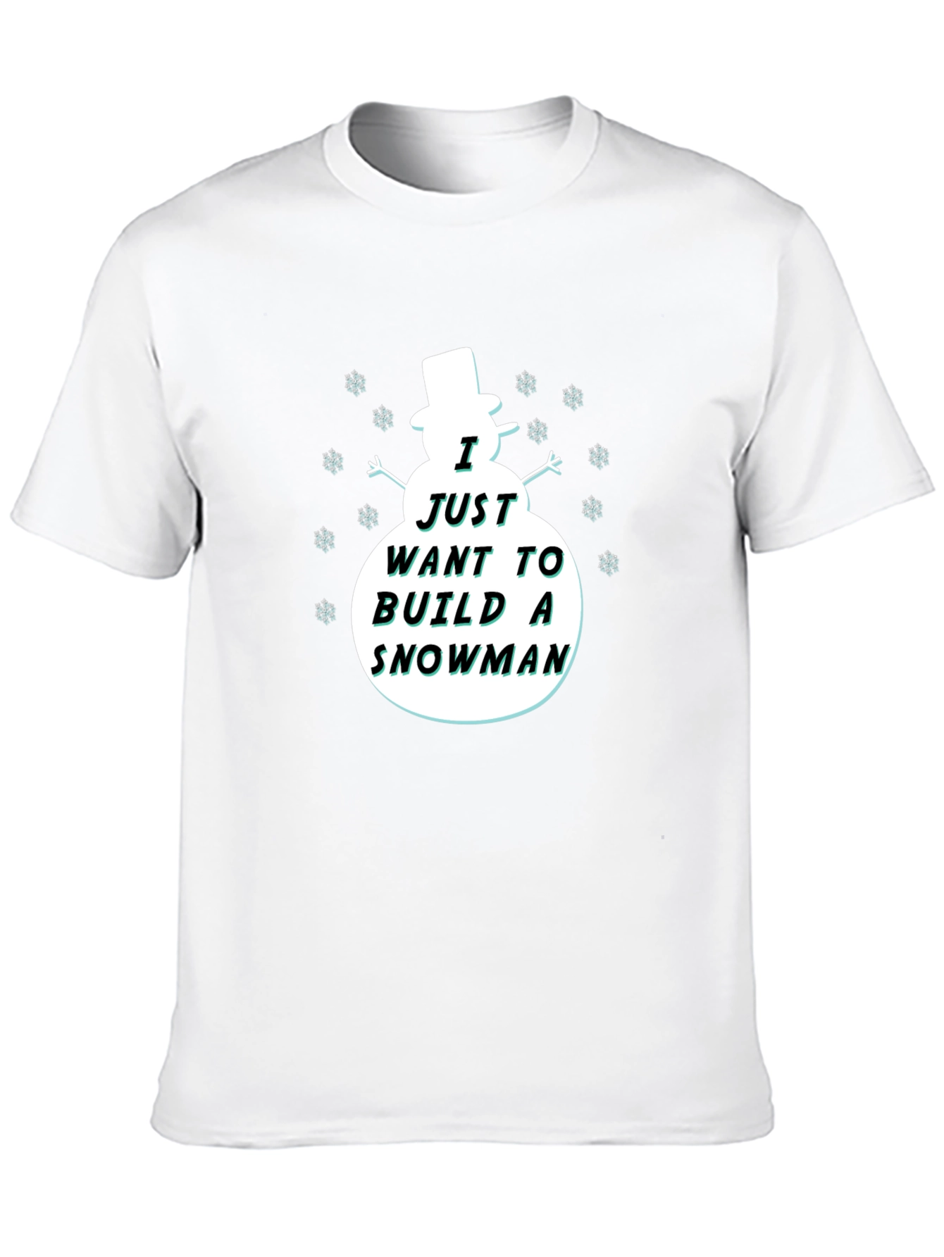 Snowman Graphic T-Shirt