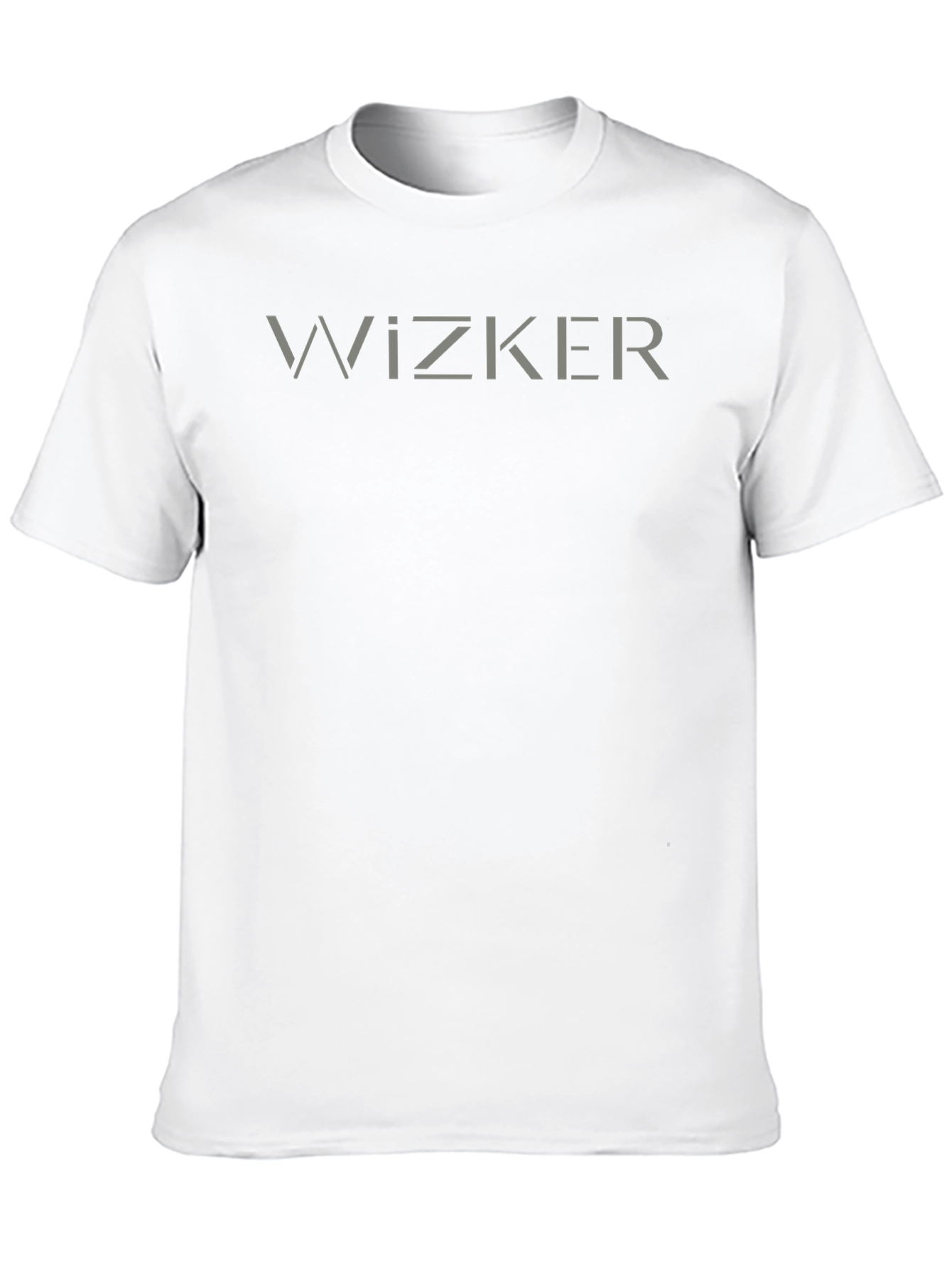 Wizker Graphic Print Tee - Black