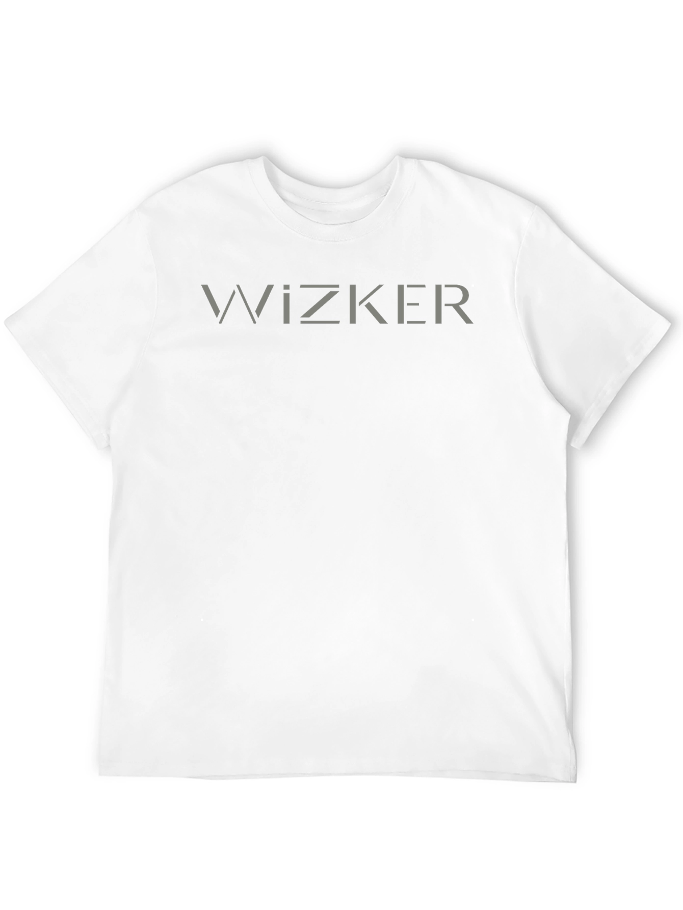 Wizker Graphic Print Tee - Black
