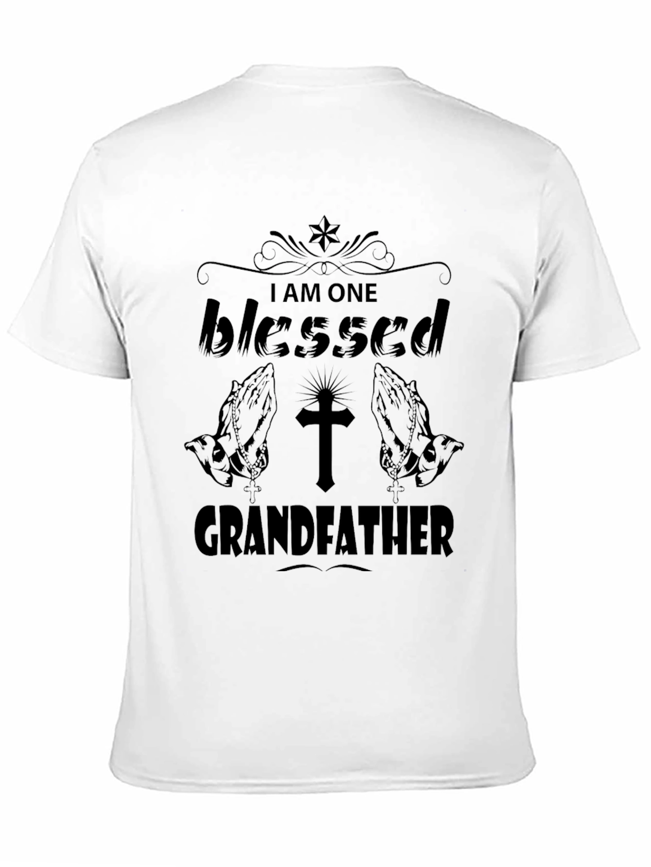 Blessed Grandfather Graphic T-Shirt